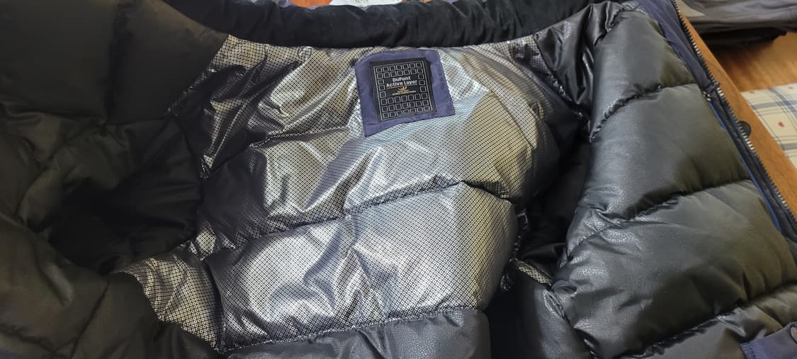 (남성105사이즈)dupont 겨울패딩(거위털100) 상품이미지5