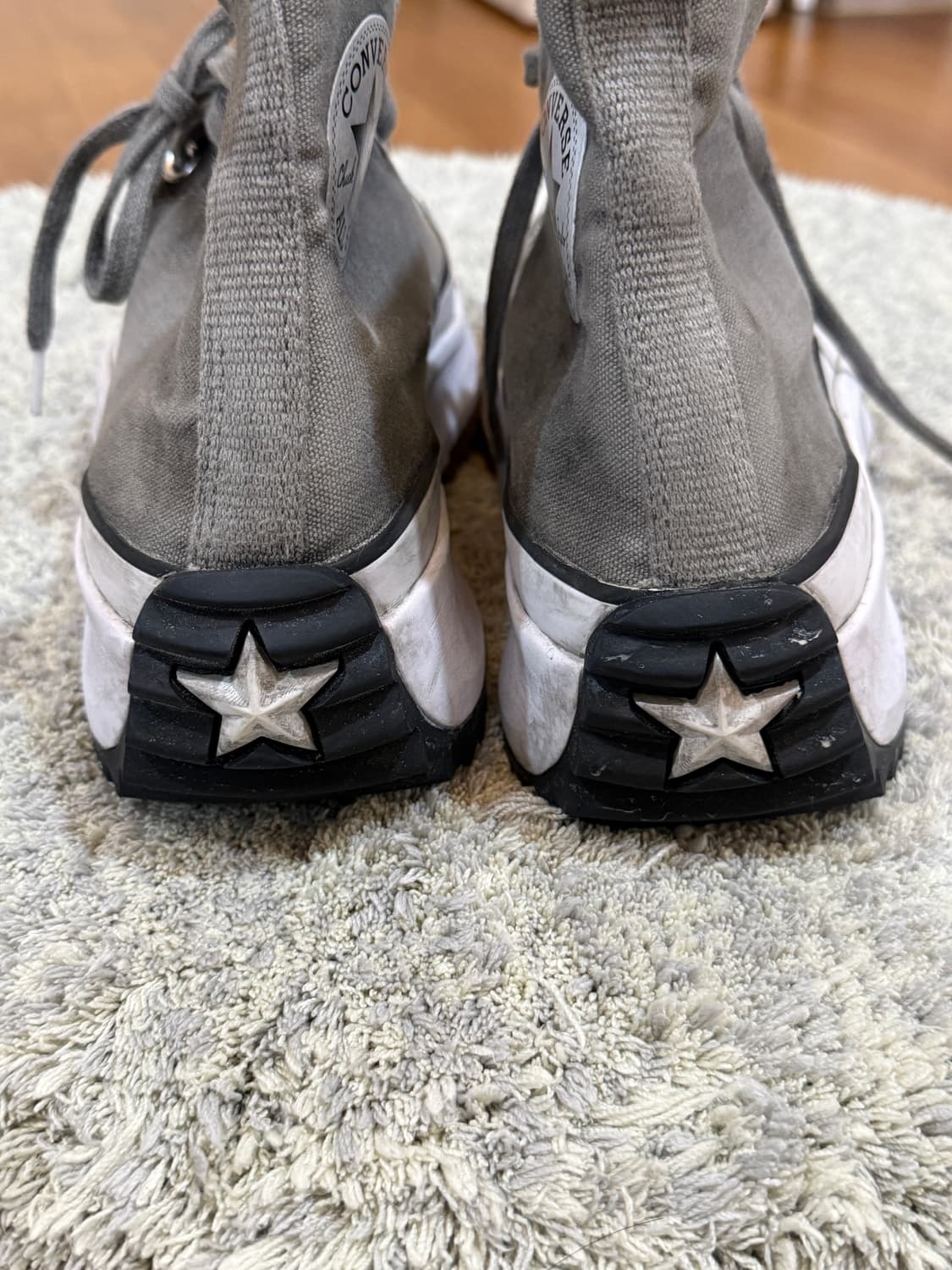 [280] 컨버스 런스타 하이크 하이 빈티지 스모크 그레이 상품이미지4