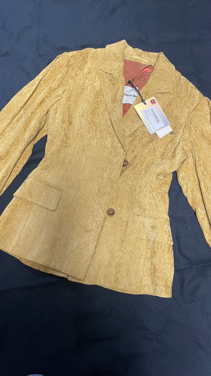 앤더슨벨 우먼 코듀로이 자켓 [tan color] 상품이미지4