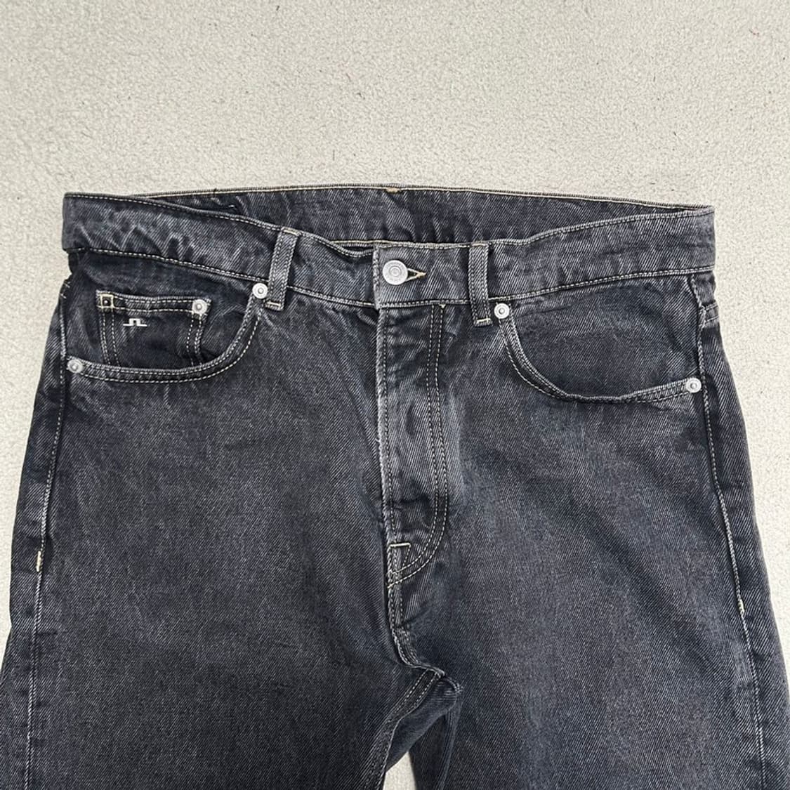 제이린드버그 블랙 버튼플라이 팬츠 32 상품이미지2