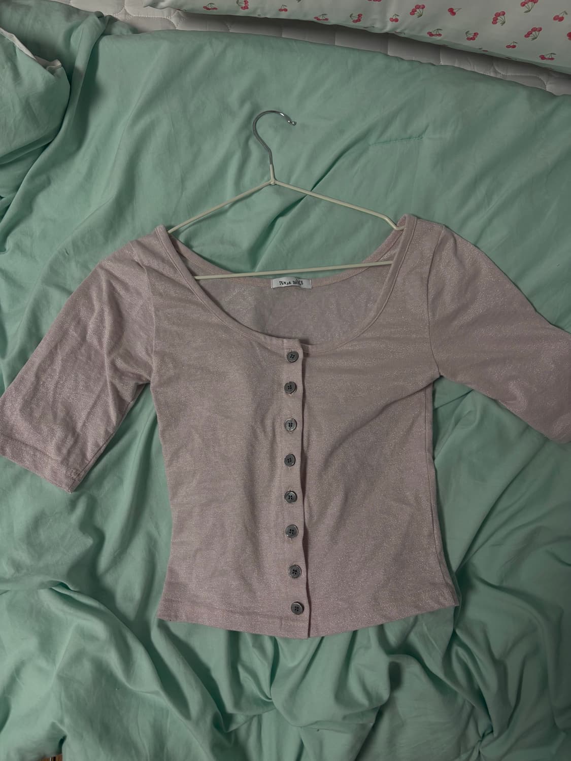 Tense dance 핑크 가디건 상품이미지2