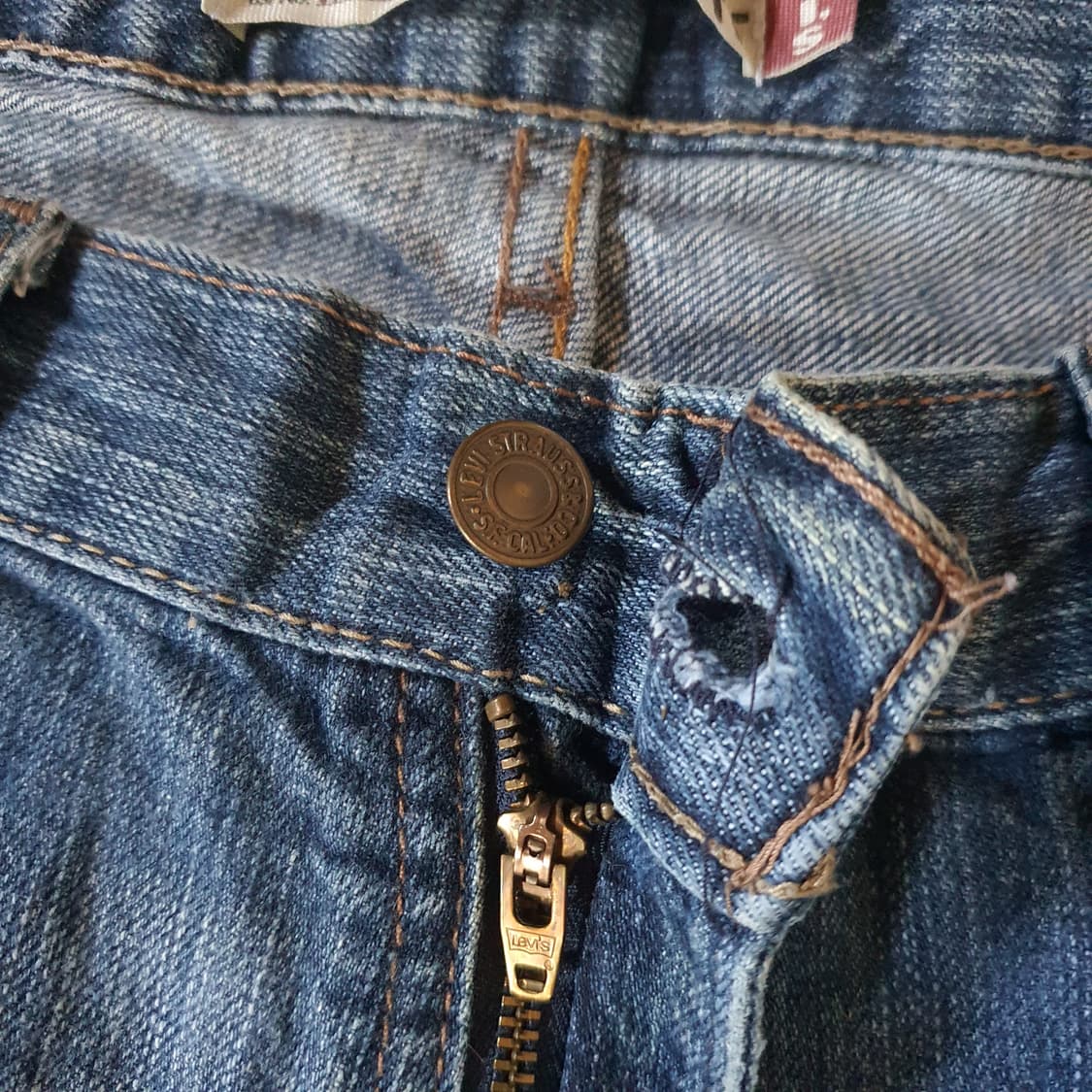 리바이스 569 빈티지  데님 팬츠 No.28 상품이미지3