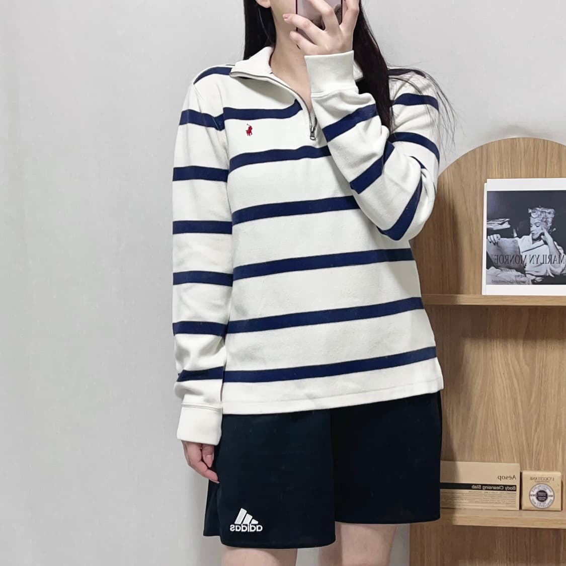 [정품] 폴로 단가라 / 레드포니 니트 반집업 [ XL ] 상품이미지2