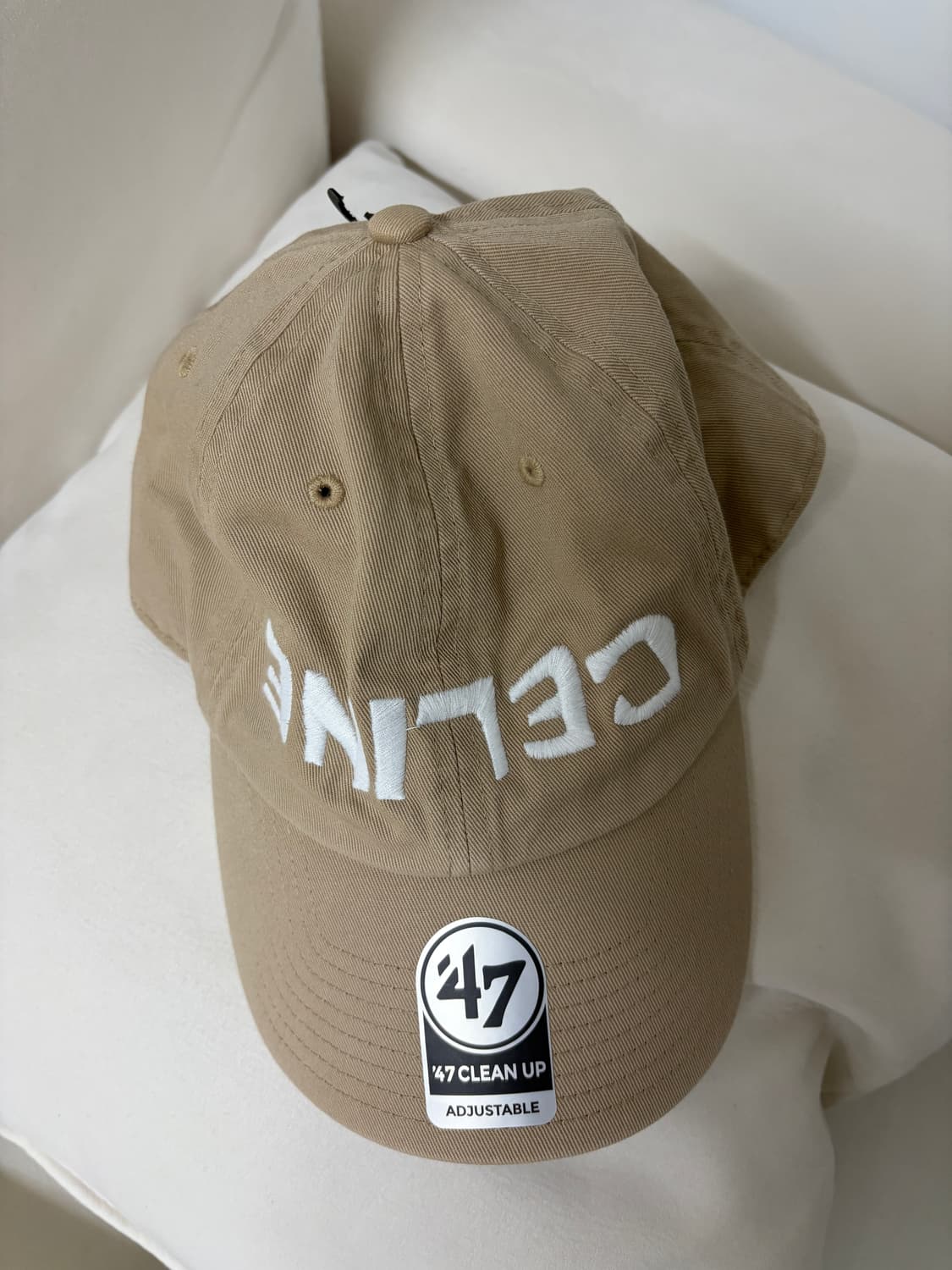 NPTSSS 셀린 볼캡 베이지 상품이미지1