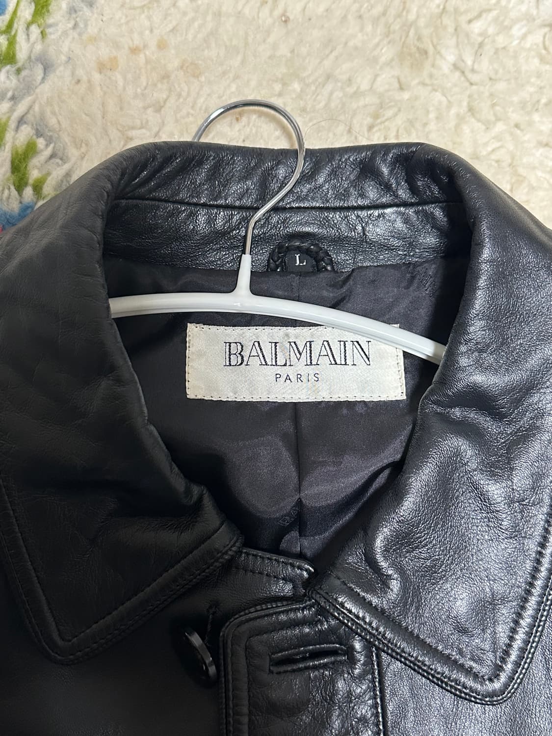 발망 레더코트 상품이미지3