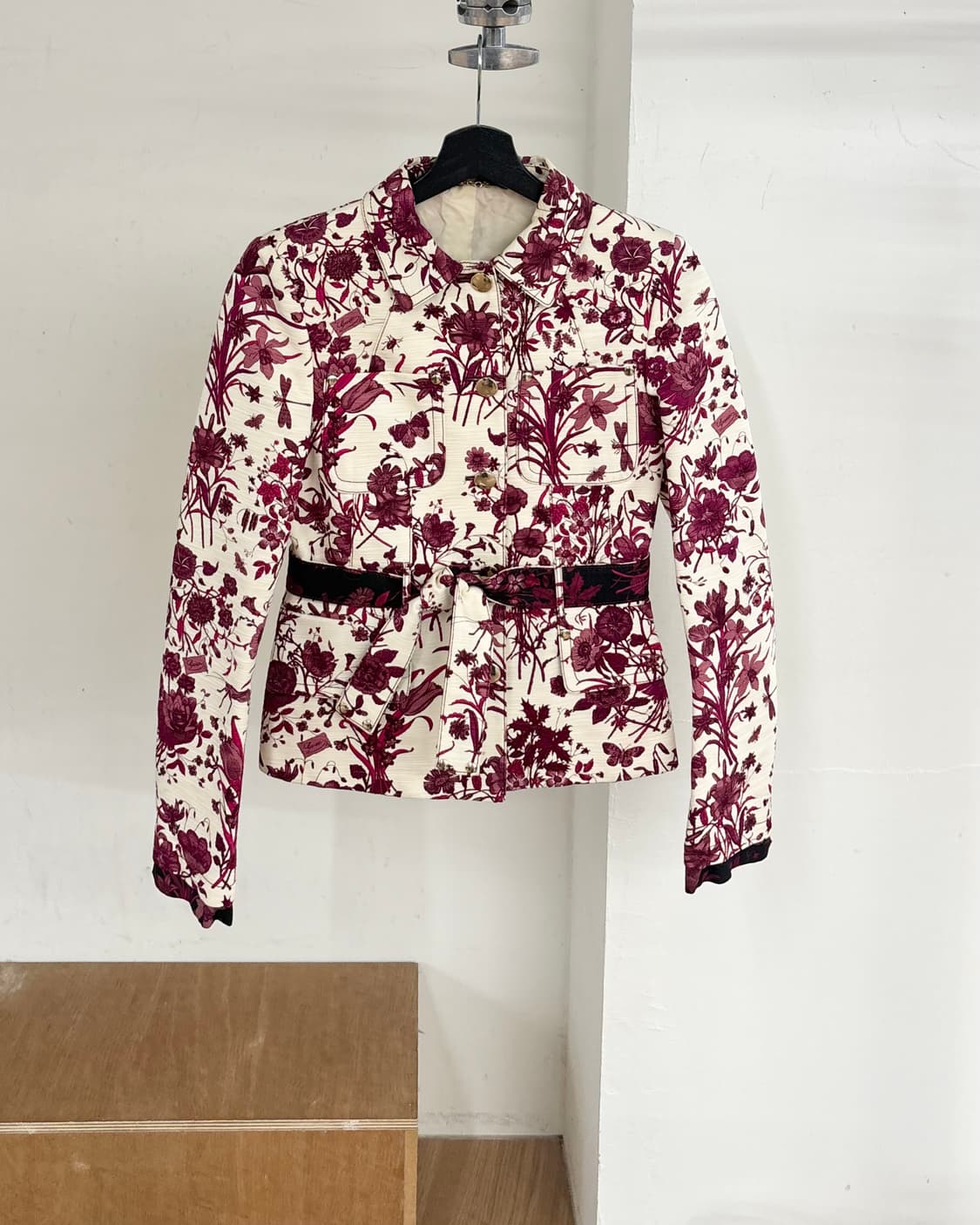 구찌 마젠타 플로럴 가든 프린트 자켓 상품이미지1
