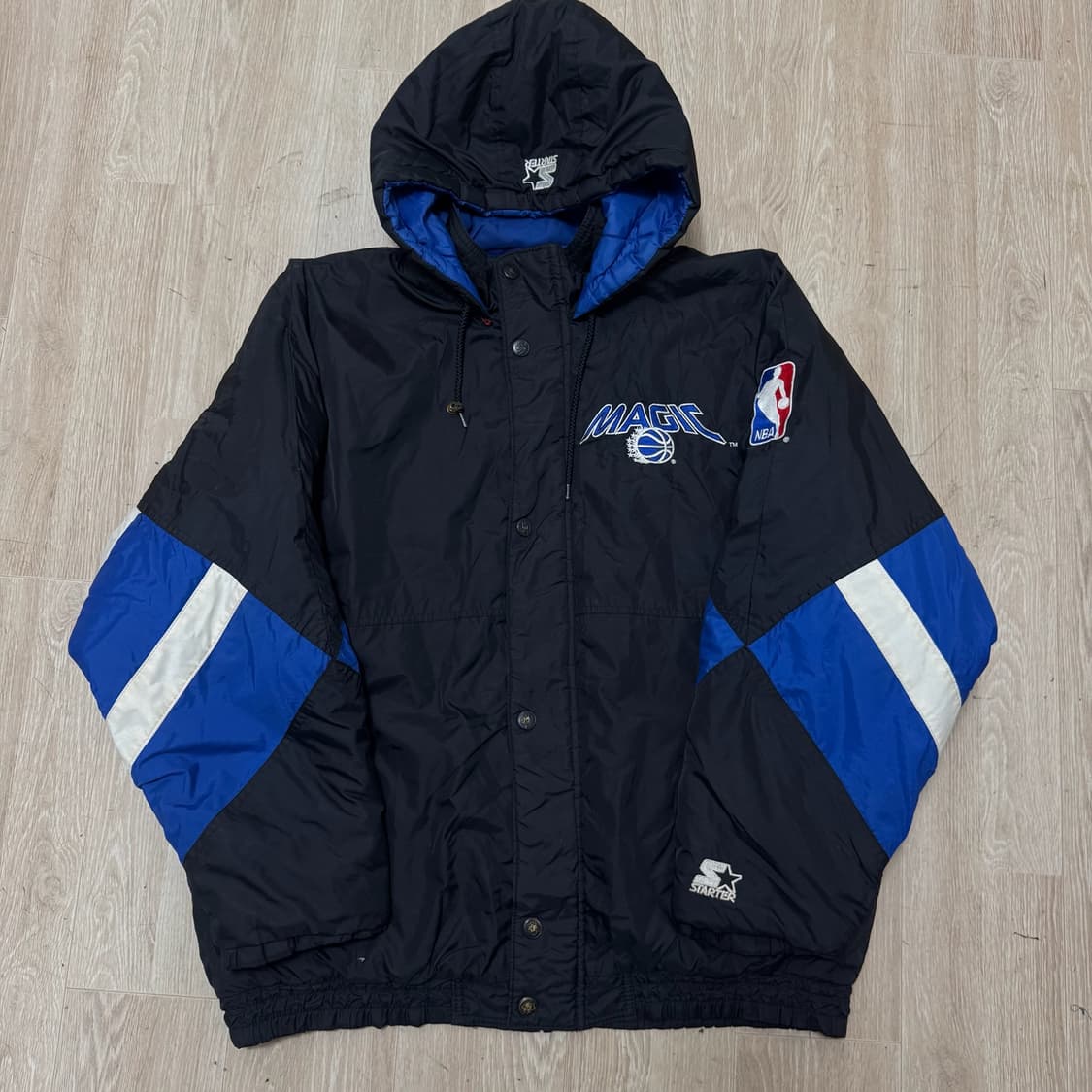 스타터 올드스쿨 NBA 올랜도 매직 바람막이 점퍼 XL  상품이미지1