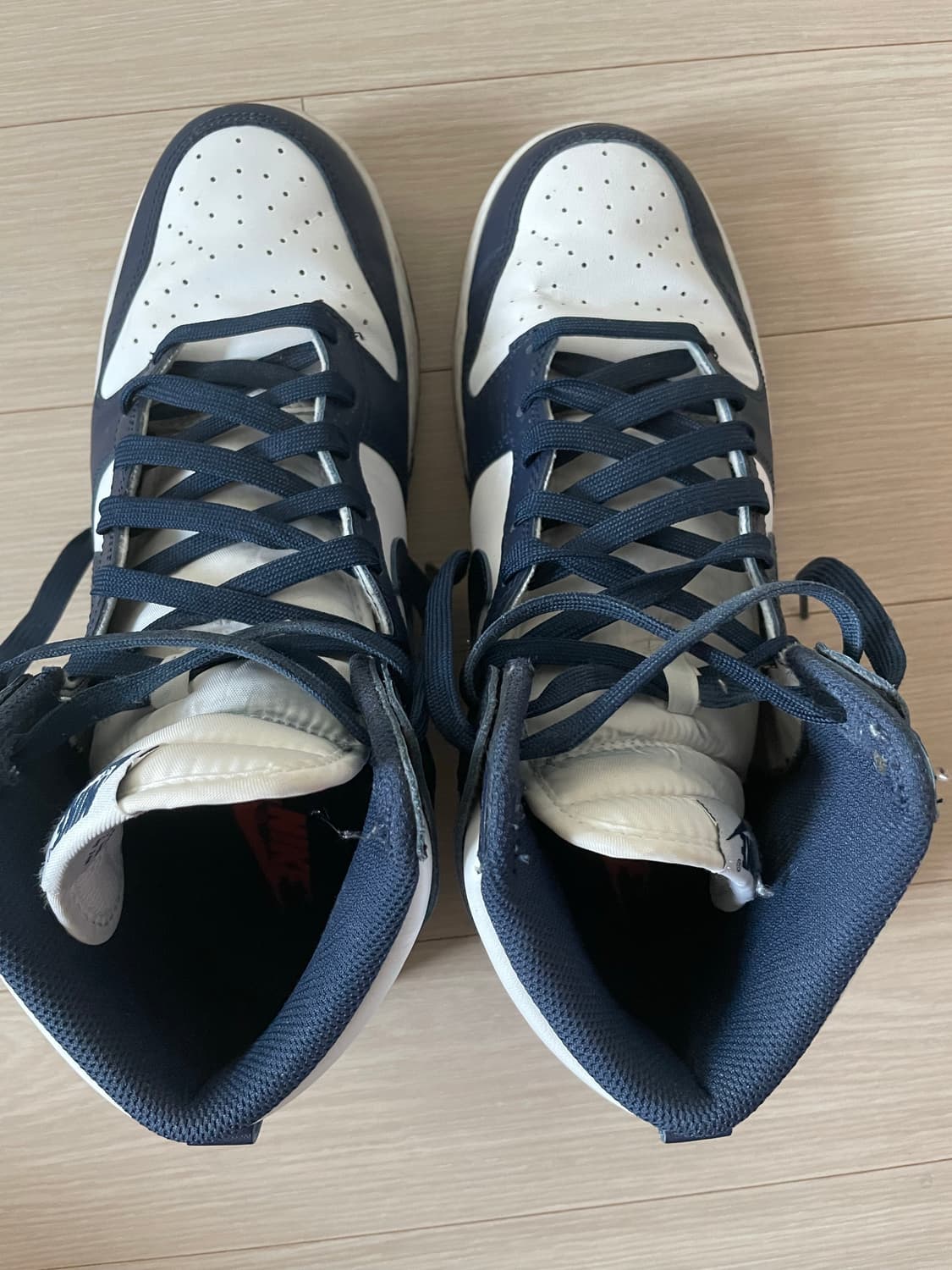 나이키 덩크 하이 레트로 챔피언쉽 네이비 상품이미지2