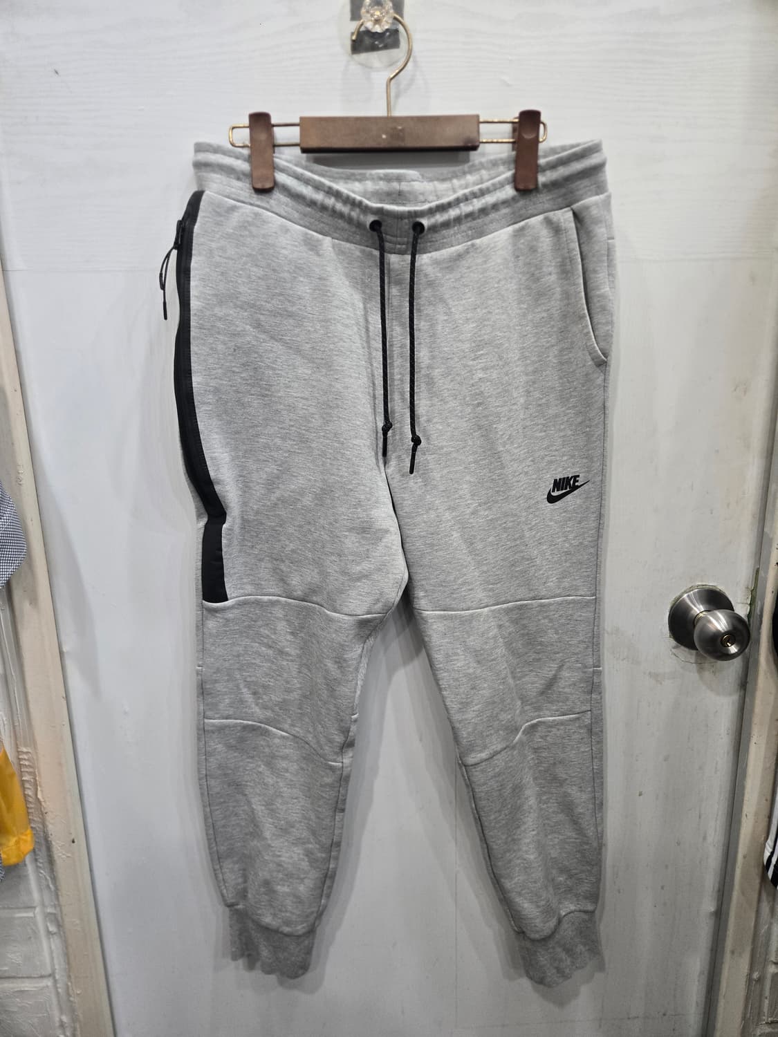 L,100 )) NIKE 나이키 회색 조거팬츠 바지! 허리 고무줄~ 상품이미지1