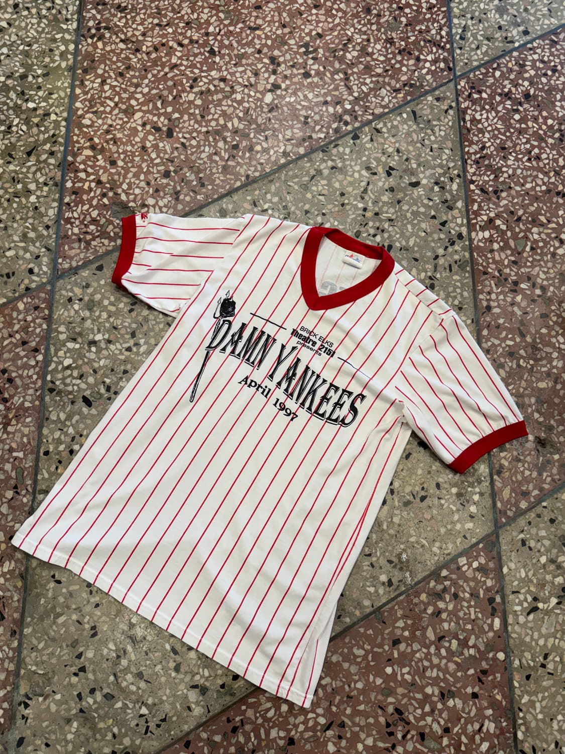 90s Majestic 베이스볼 티셔츠 (L) 상품이미지3