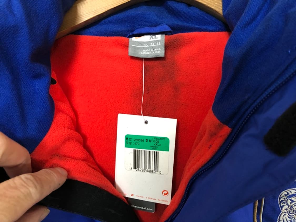 나이키국대 국대KOREA 08-10 대한민국 축구국대 미드필드자켓 XL 상품이미지5