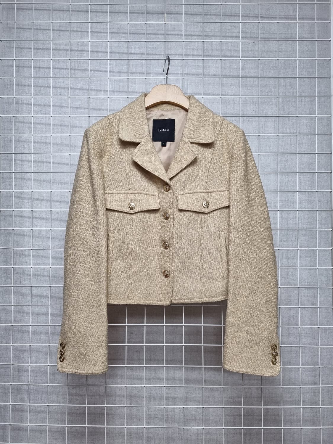 (택포) 룩캐스트 트위드자켓 상품이미지3