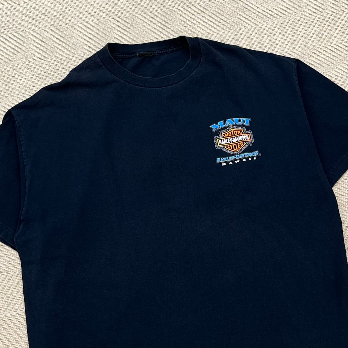 할리데이비슨 하와이 프린팅 반팔티 r3113 상품이미지3