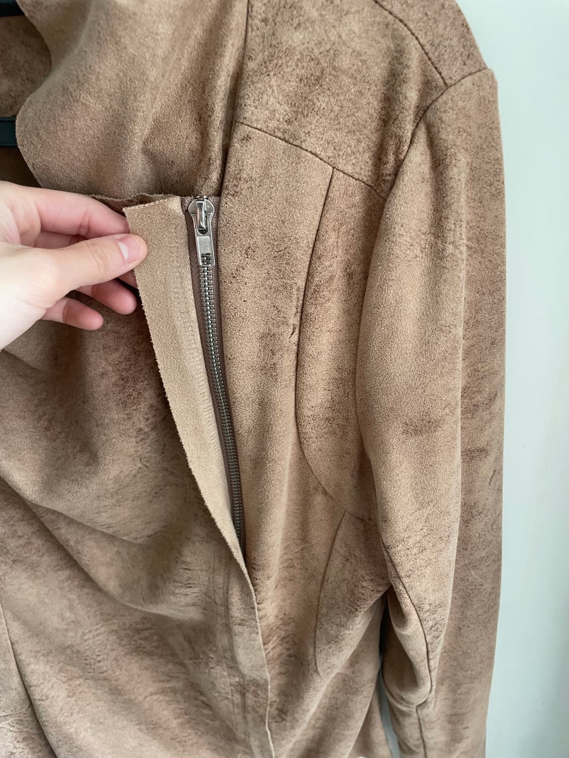 드레이프 스웨이드 자켓 상품이미지6