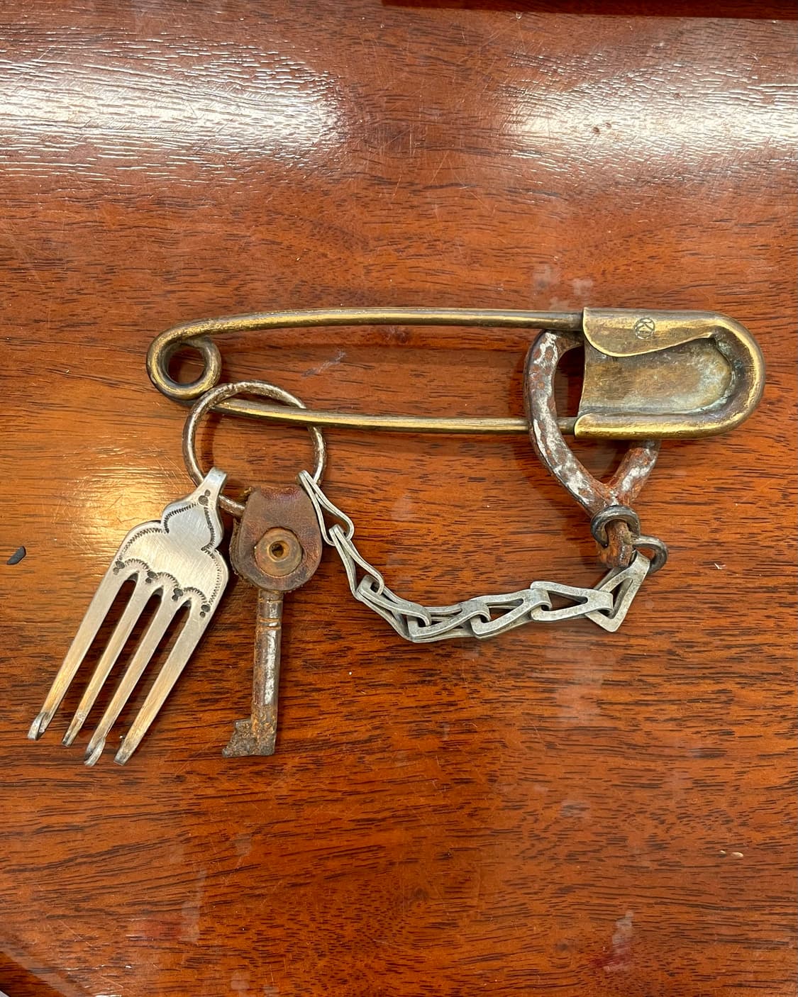 1900s 빈티지 세이프티 핀 상품이미지1