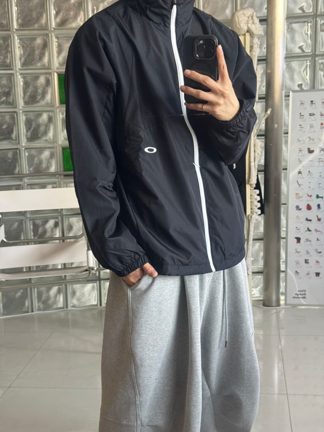 ENHANCE  WIND WARM STANDJACKET FOA405796 상품이미지3