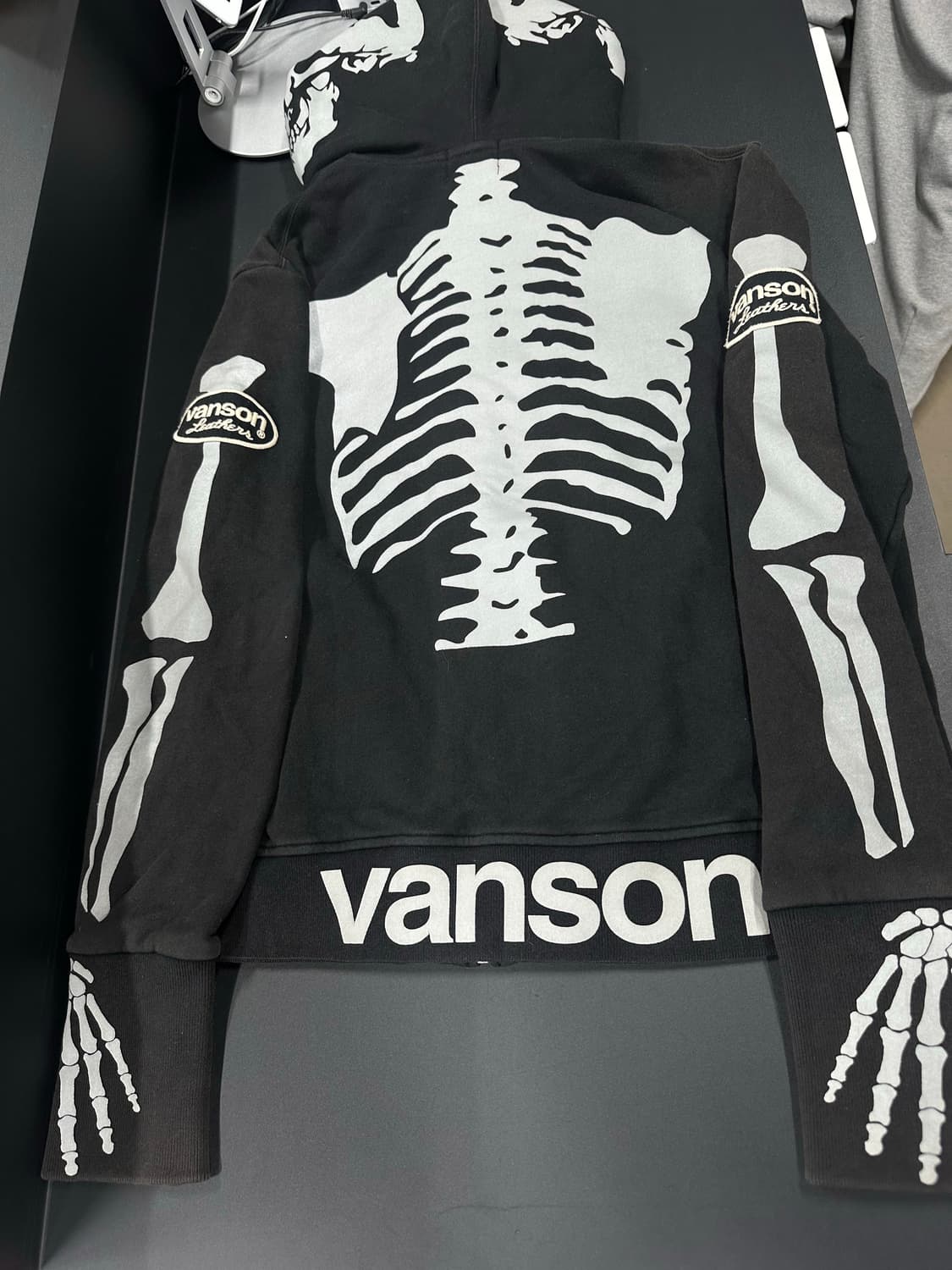 벤슨 본 스켈레톤 넥워머 후드 집업 상품이미지10