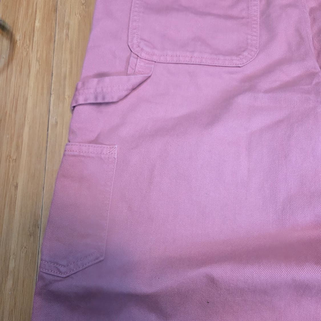 유니클로 X JWANDERSON 핑크 카펜터 코튼 팬츠 (W26) 상품이미지4