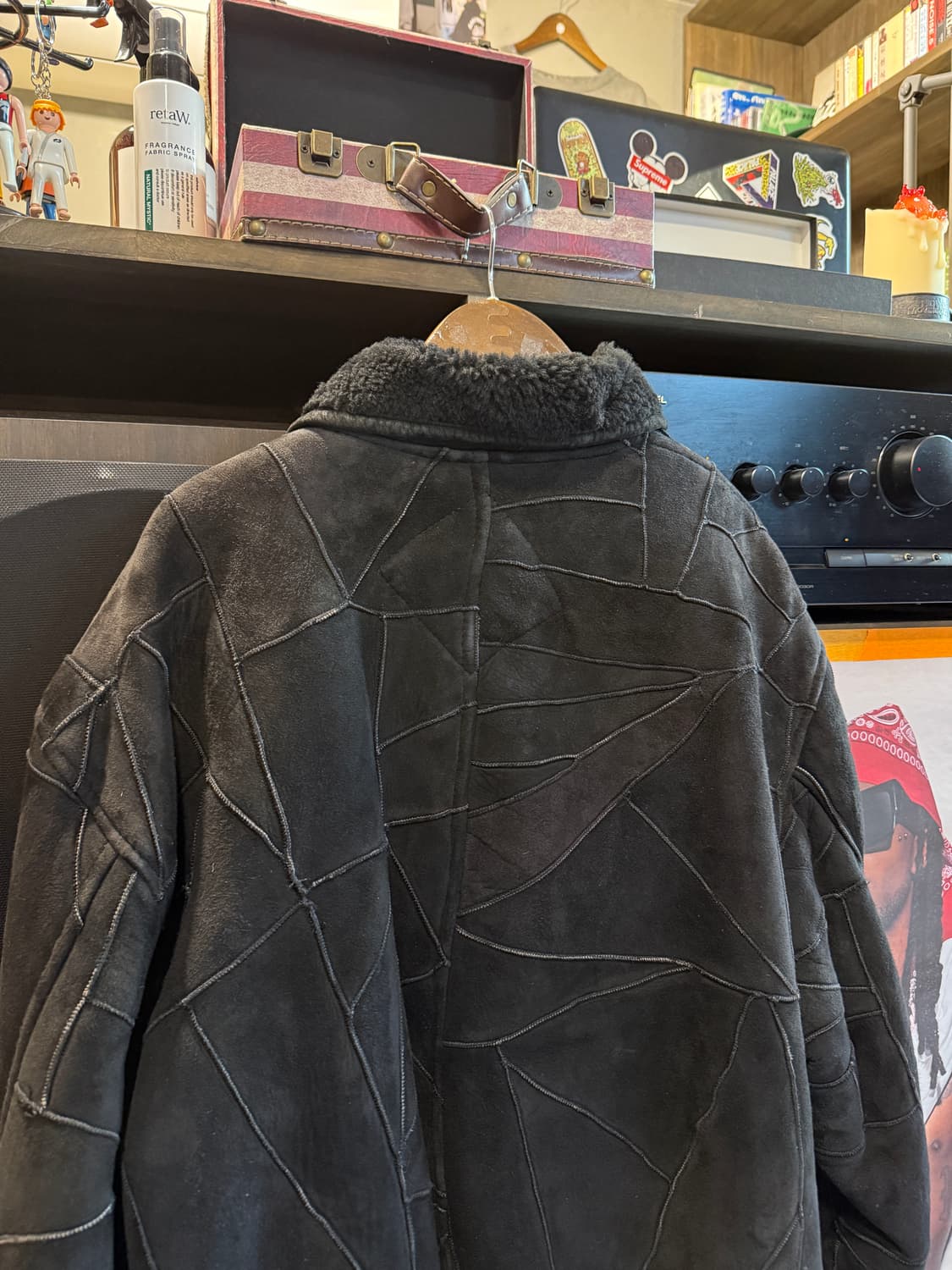 80s 이세이미야케 하이 스포팅기어 시어링 자켓 M(XL) 상품이미지7