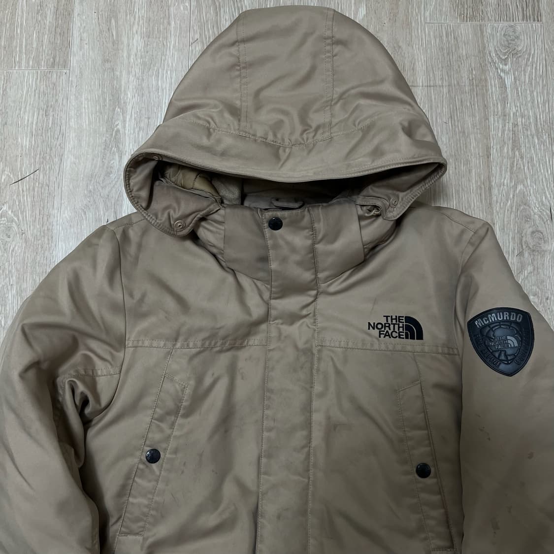 노스페이스 남성 덕다운 맥머도 롱패딩 S/90  상품이미지2