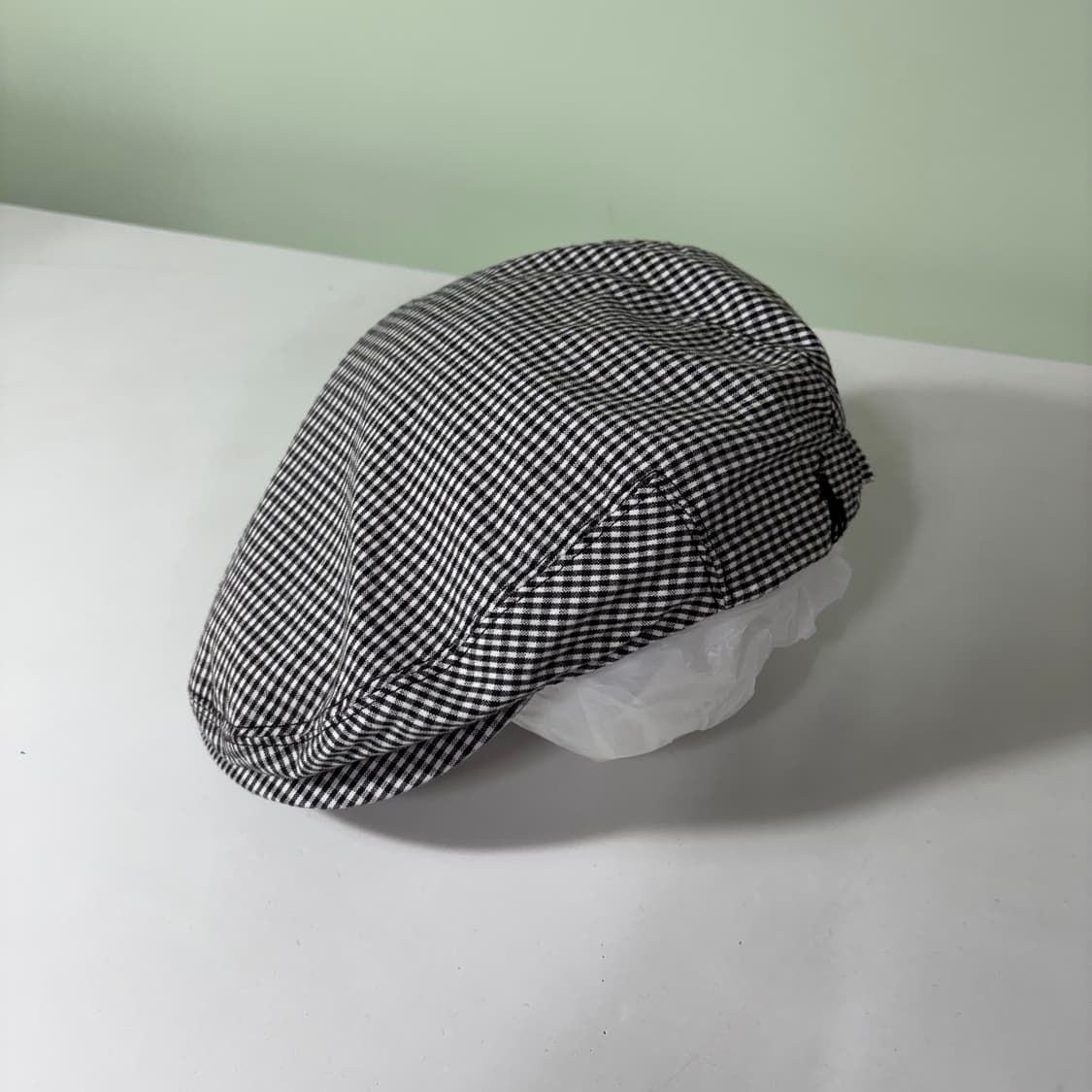 S-M 폴로 랄프로렌 포니 체크 헌팅캡 상품이미지2