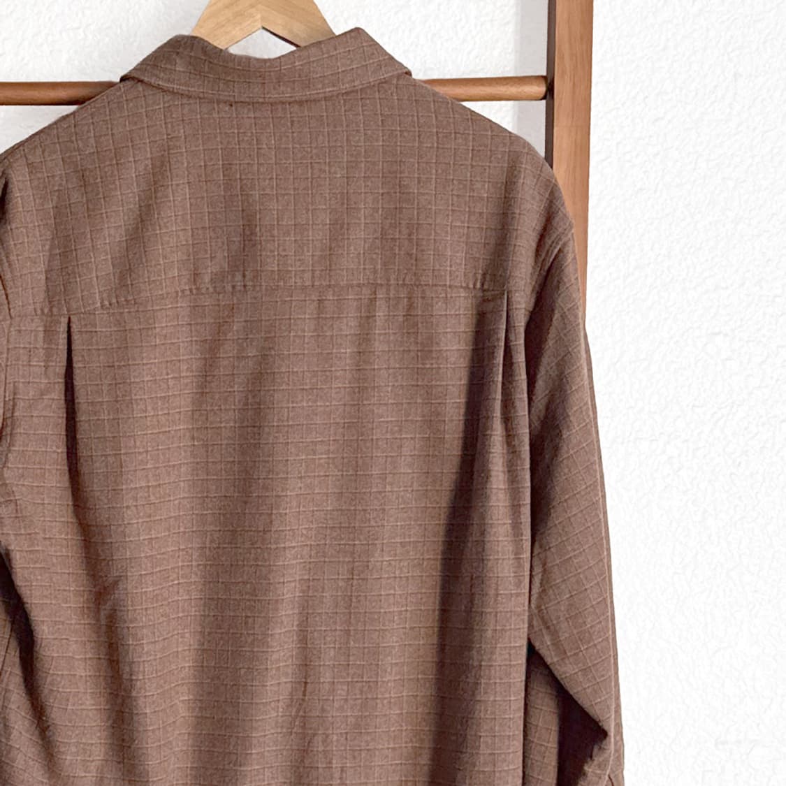 윈디버프 브라운 체크 셔츠자켓 상품이미지7