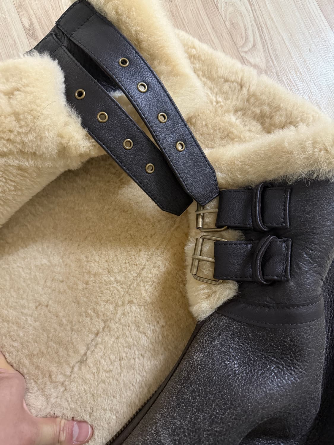 B3 무스탕 XL 급처 상품이미지8