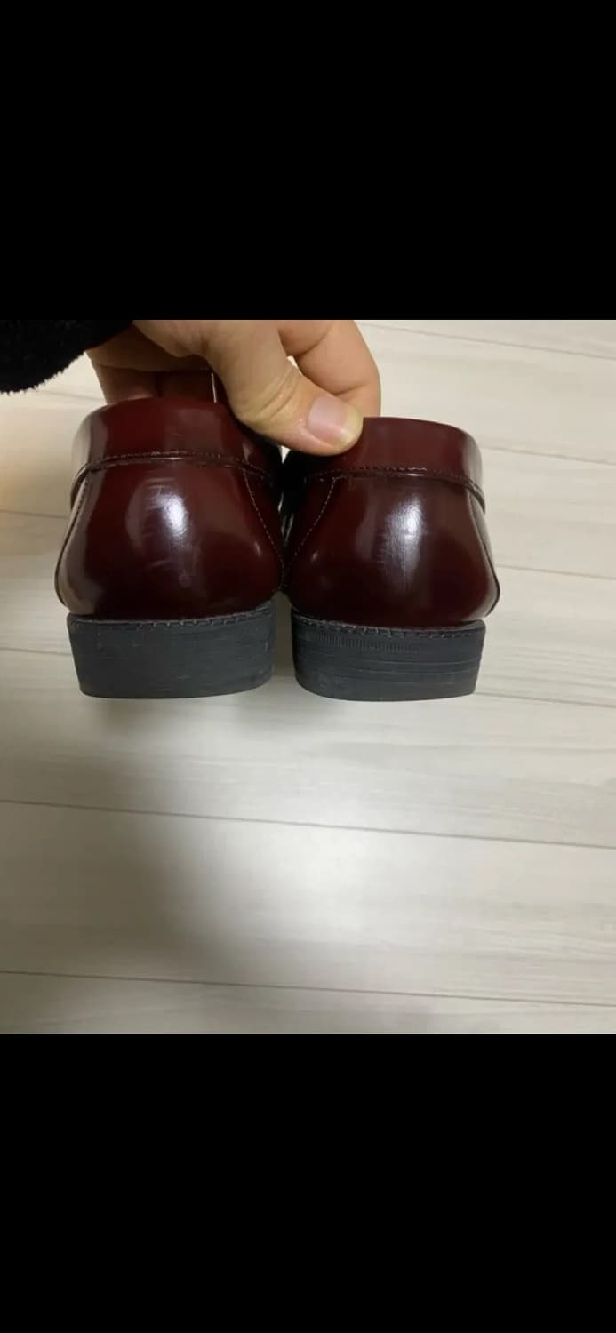 GHbass 바스위준 버건디 로퍼 255-260사이즈 (페니더비슈즈 상품이미지5