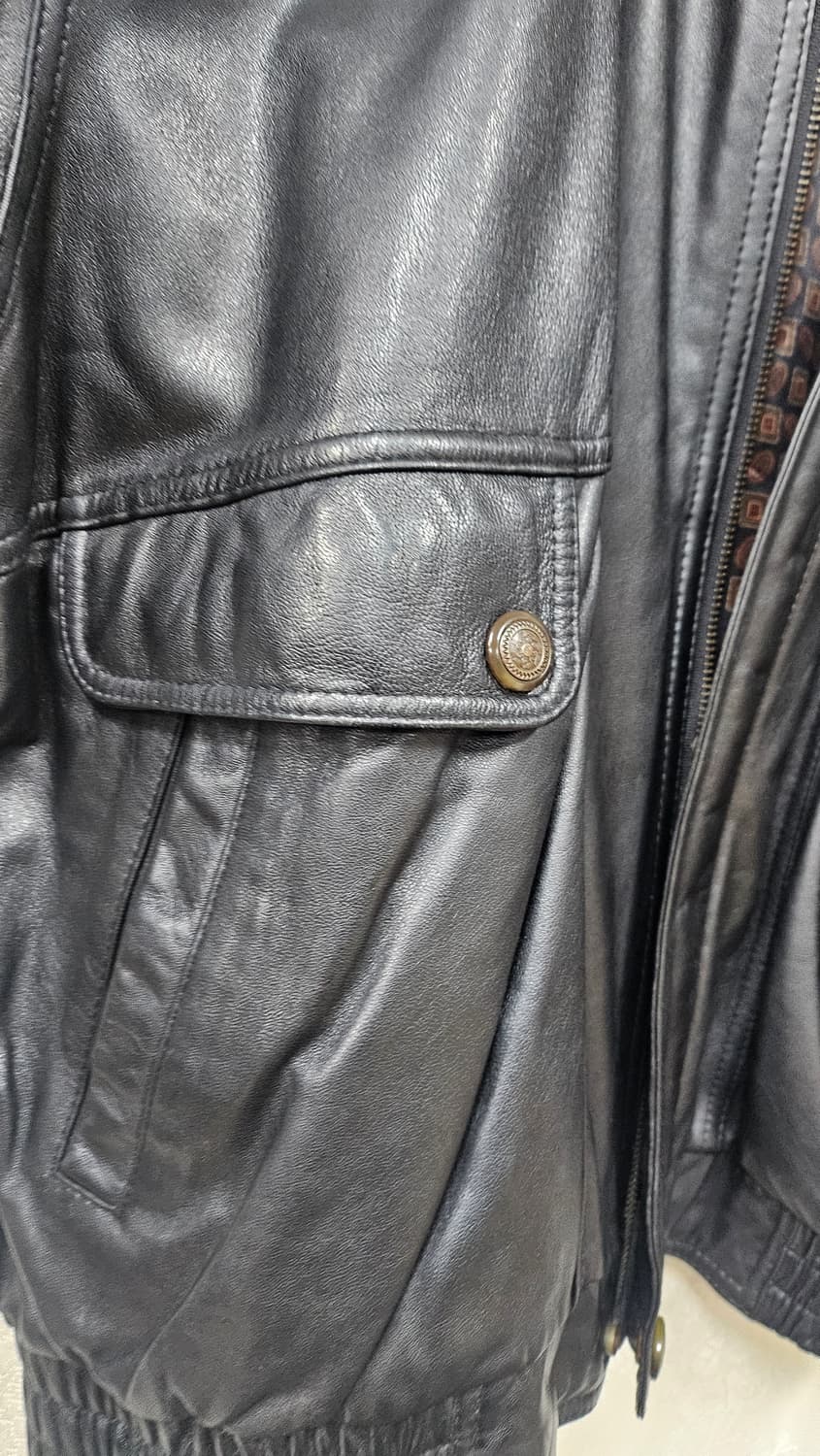 양가죽  남성 블루종 점퍼  상품이미지5