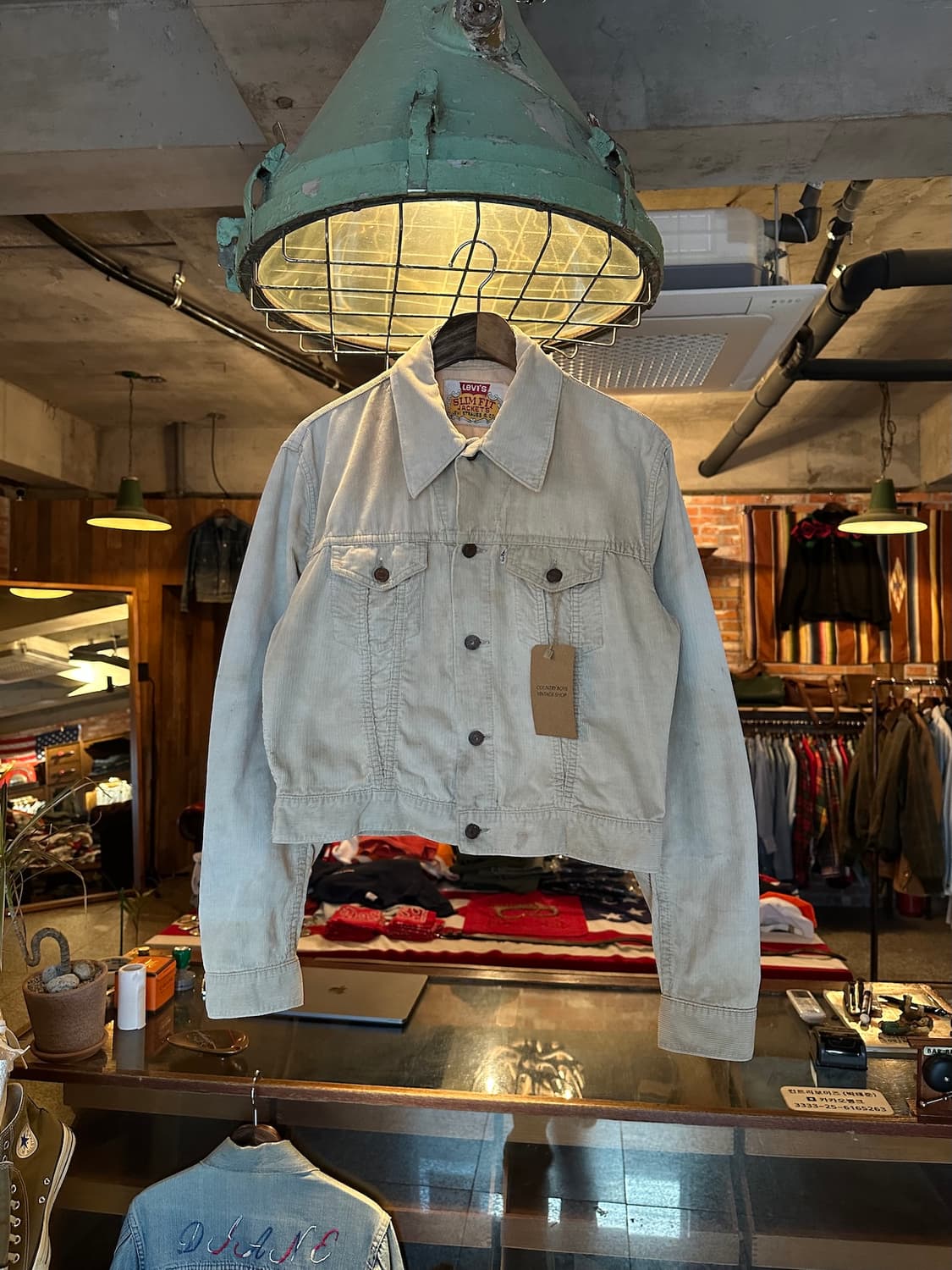 60s USA 빈티지 리바이스 빅e 코듀로이 자켓 557xx 상품이미지1