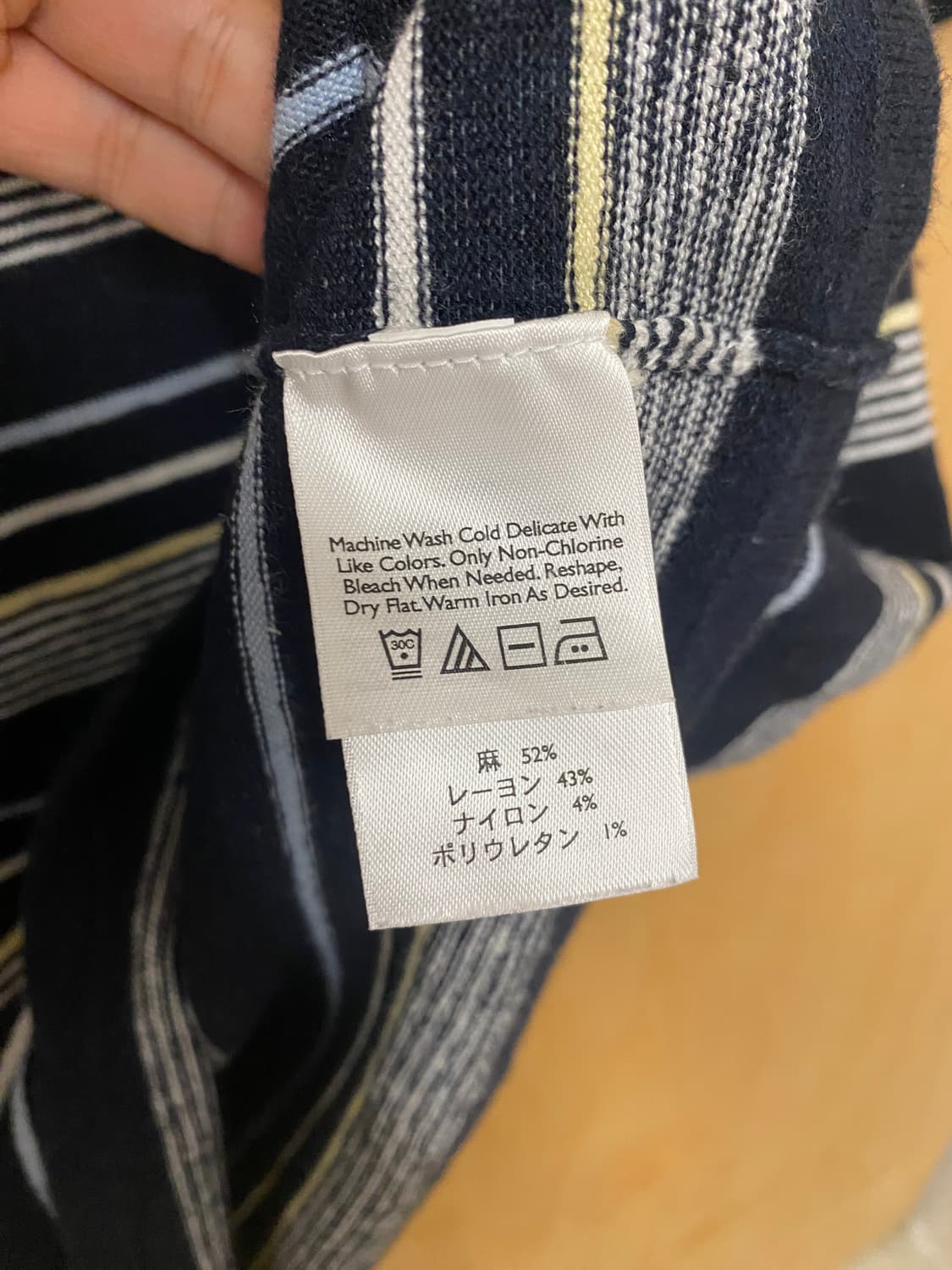 EDDIE BAUER knit half t-shirt 스퀘어넥 니트 티 상품이미지5