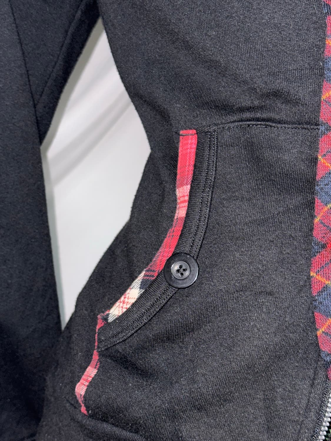 캐캐체 아무사복깔 무채색 레드체크 코디세트 상품이미지6