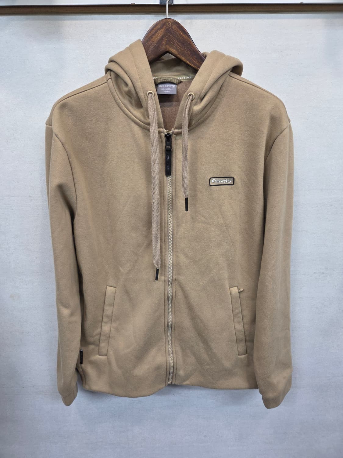 디스커버리 안감플리스 후드집업 L 상품이미지1