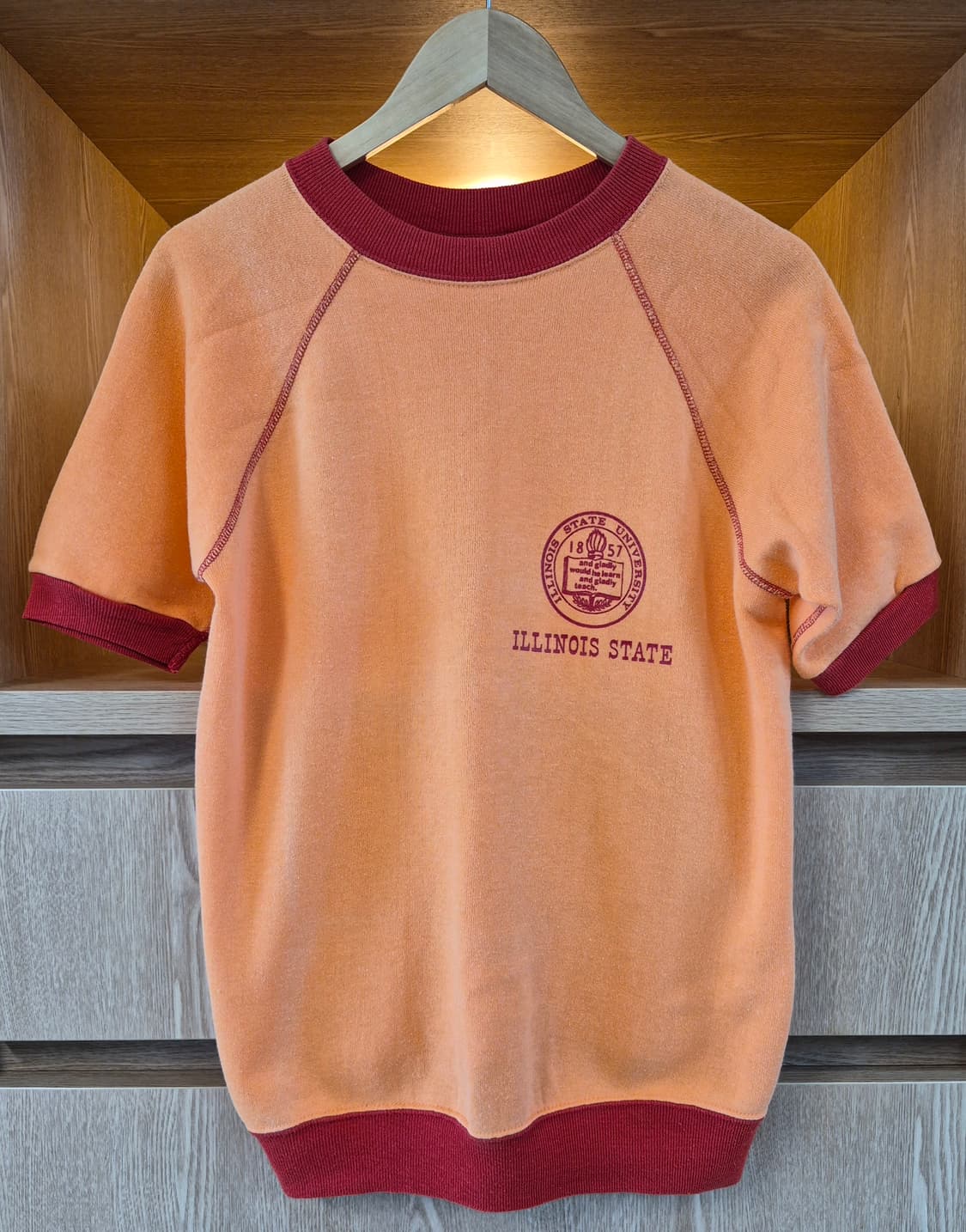 50's VINTAGE SHORT-SLEEVE SWEATSHIRT
 상품이미지1