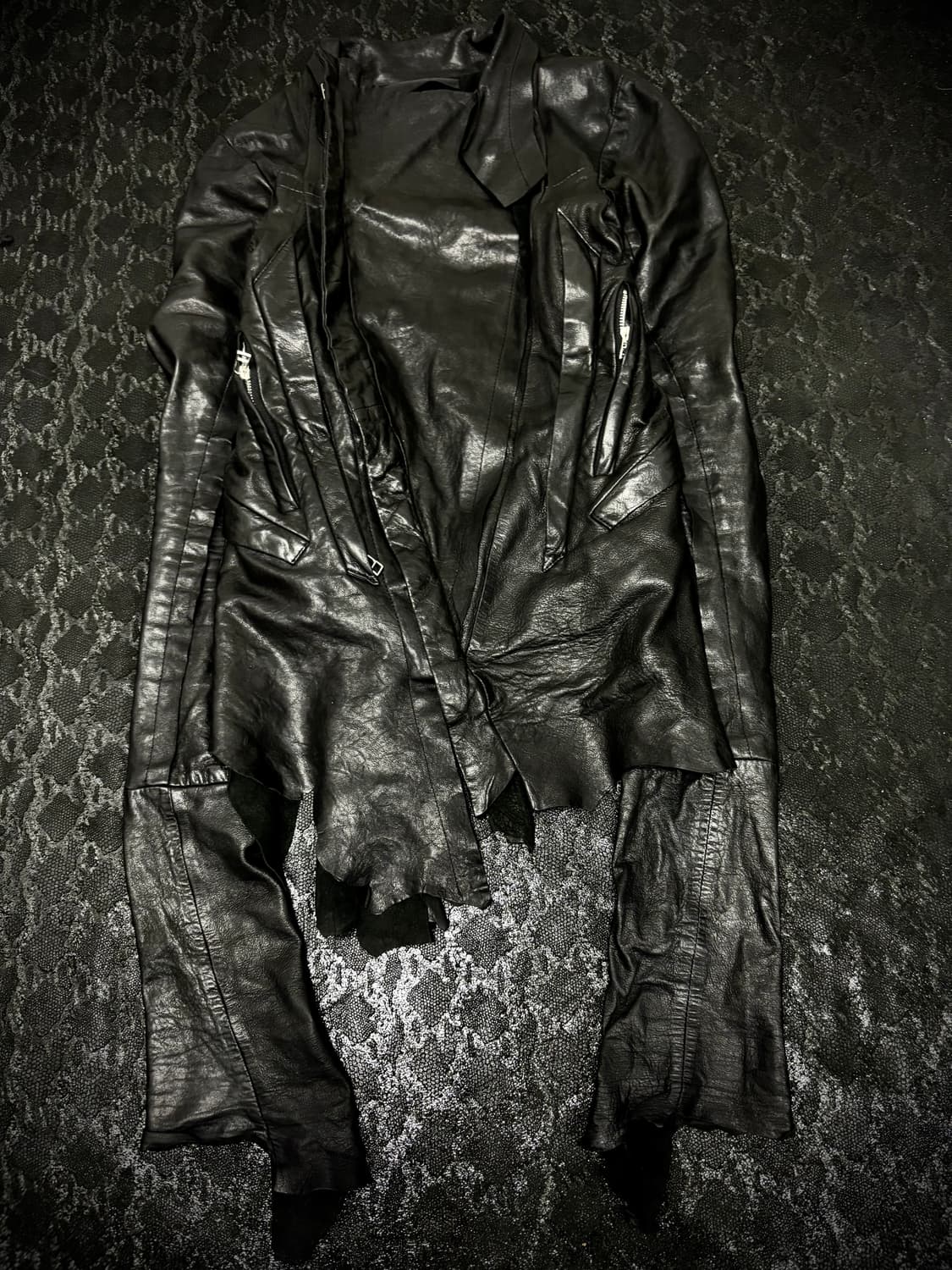 “EKAM”2000s Rare Archive GoatSkin Leathe 상품이미지10