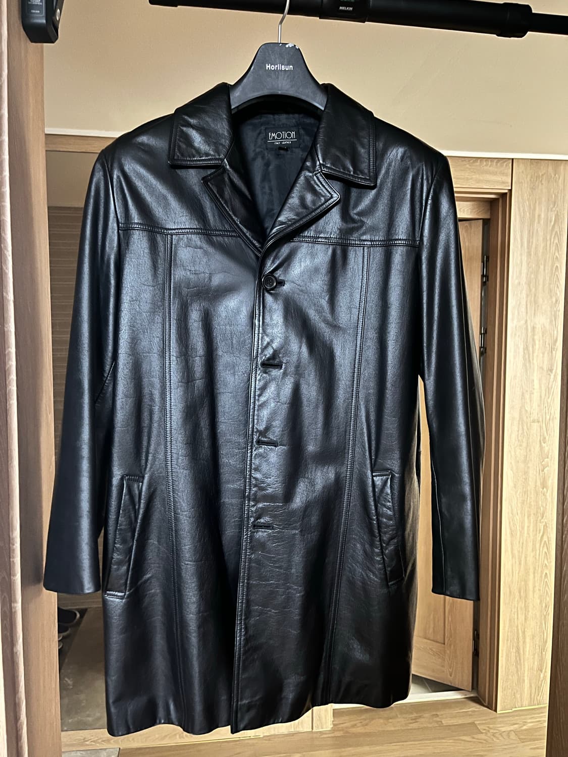 가죽코트 카코트 레더코트 100 상품이미지1