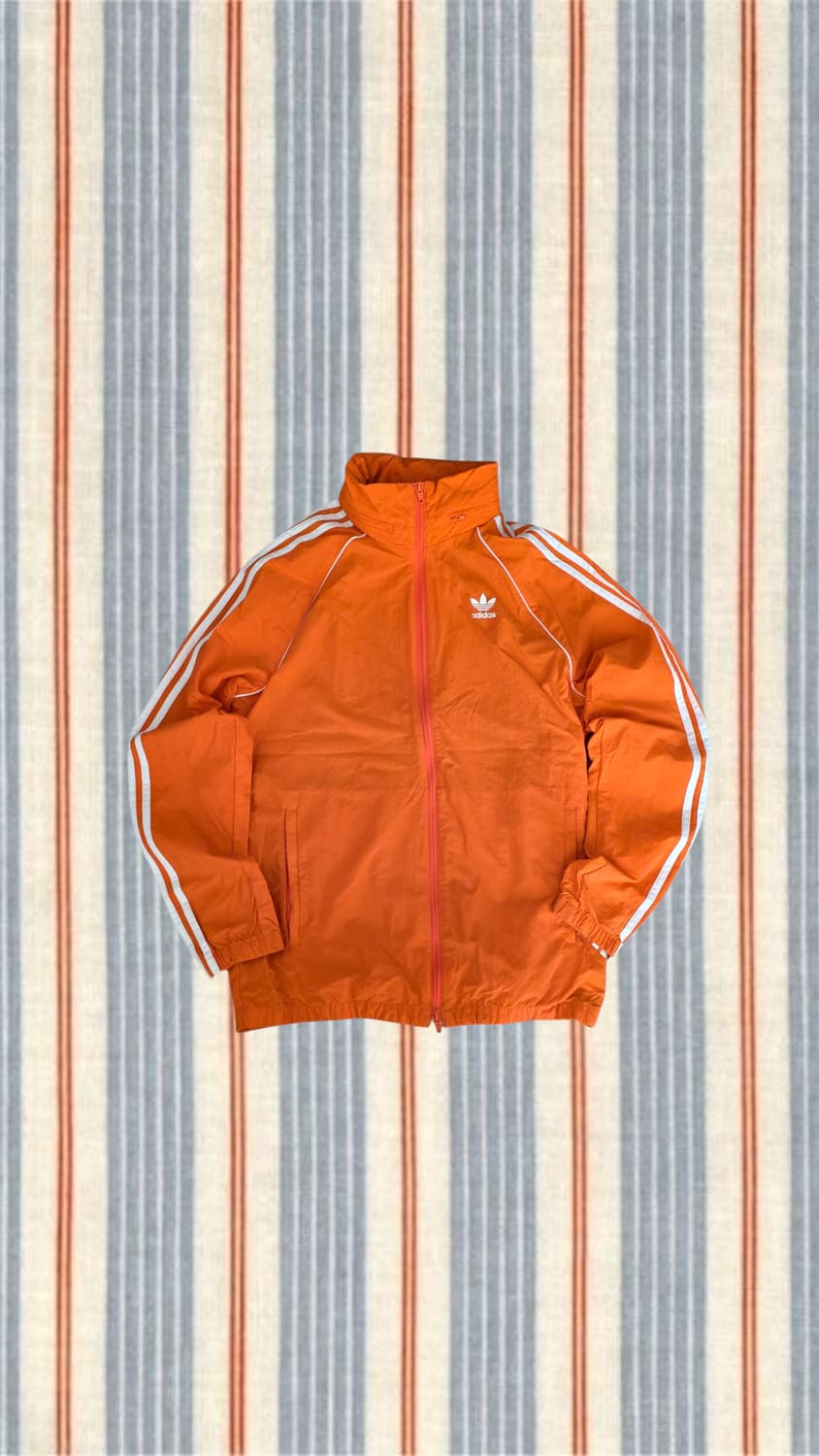 아디다스 SST 트레포일 오렌지 바람막이 상품이미지1