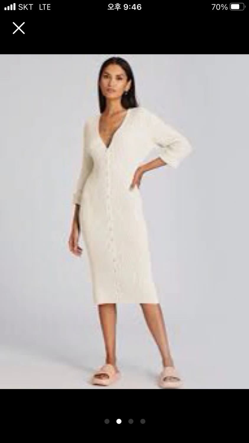 525 America 니트 원피스 새상품  상품이미지2