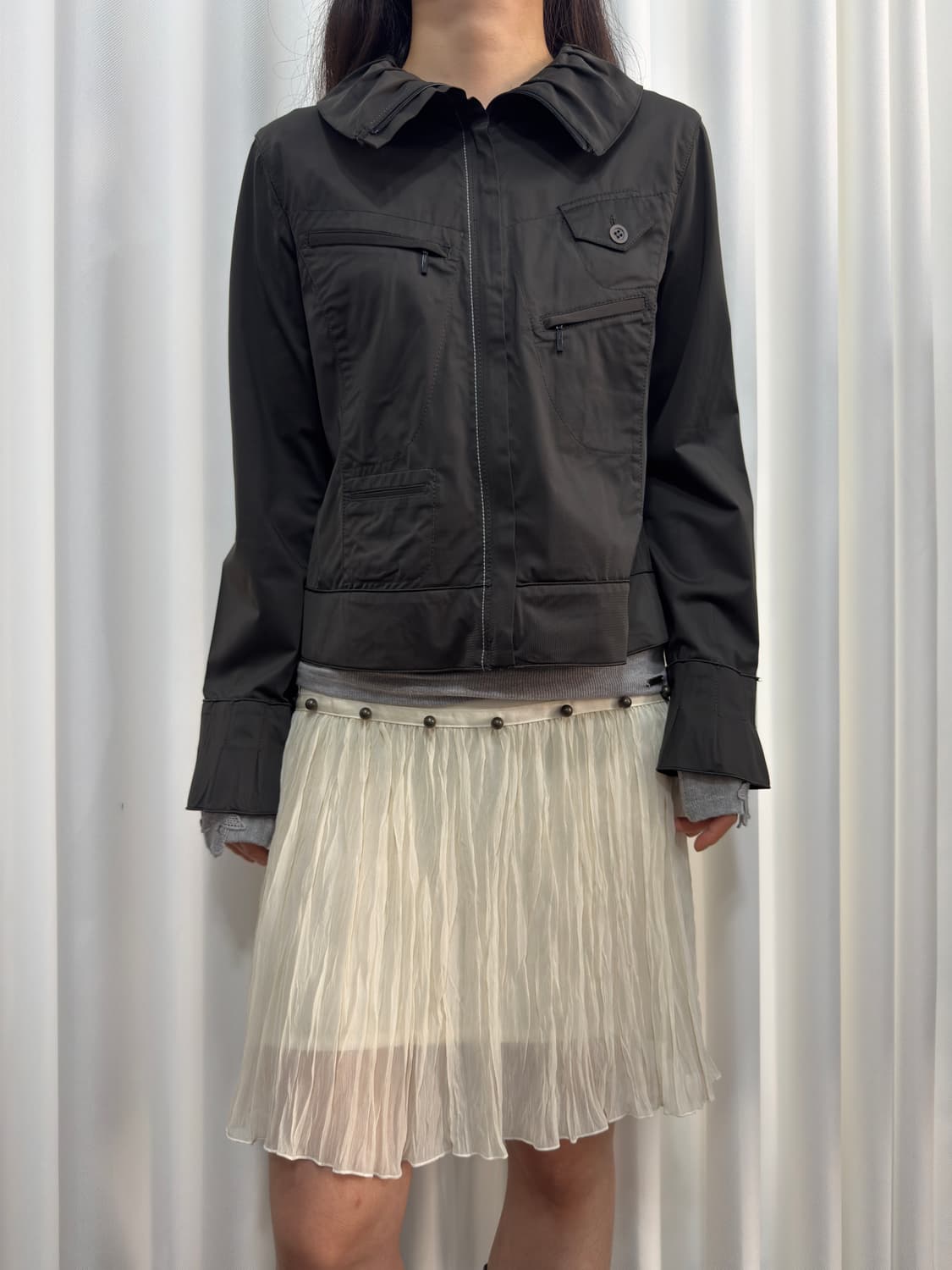 fairy stud design skirt 상품이미지3