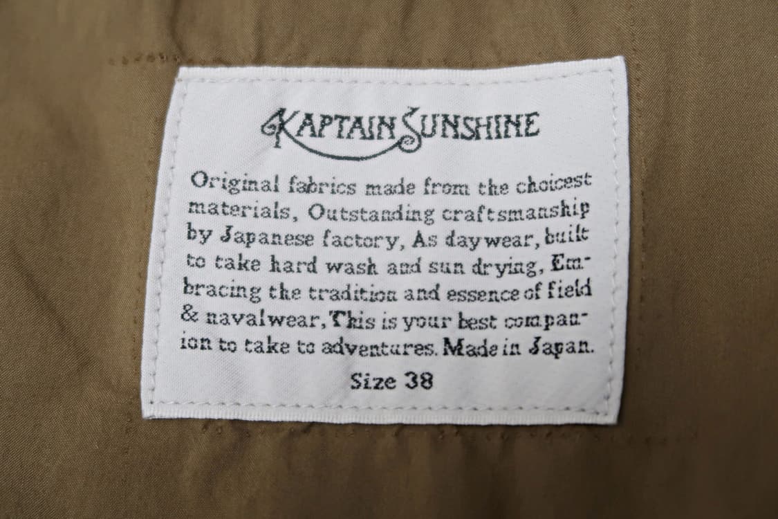 (38)캡틴선샤인 Mil 자켓  KAPTAIN SUNSHIN 상품이미지9