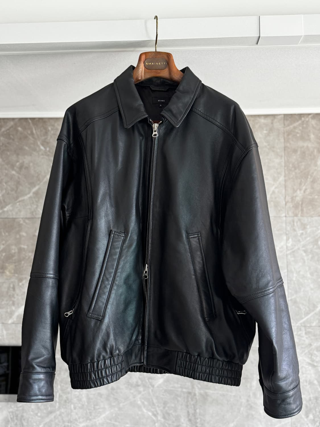 빔즈 양가죽 자켓 M 사이즈 상품이미지2