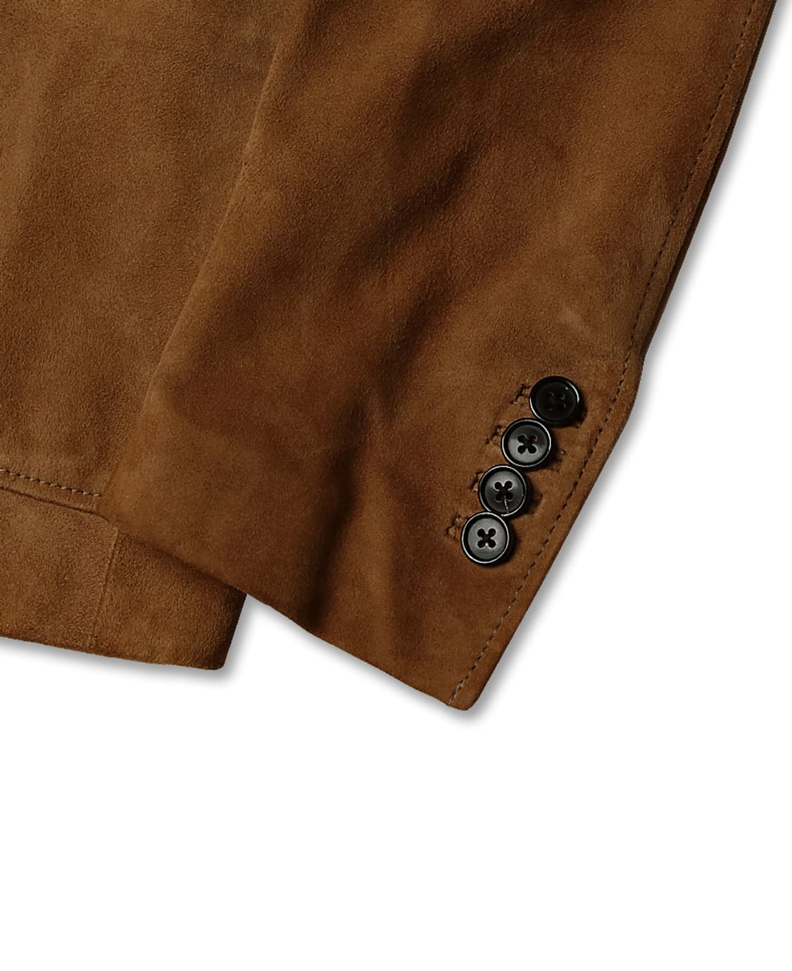 에토네 [Etonne] 염소 가죽 스웨이드 더블 자켓 더블 브레스티드 상품이미지6