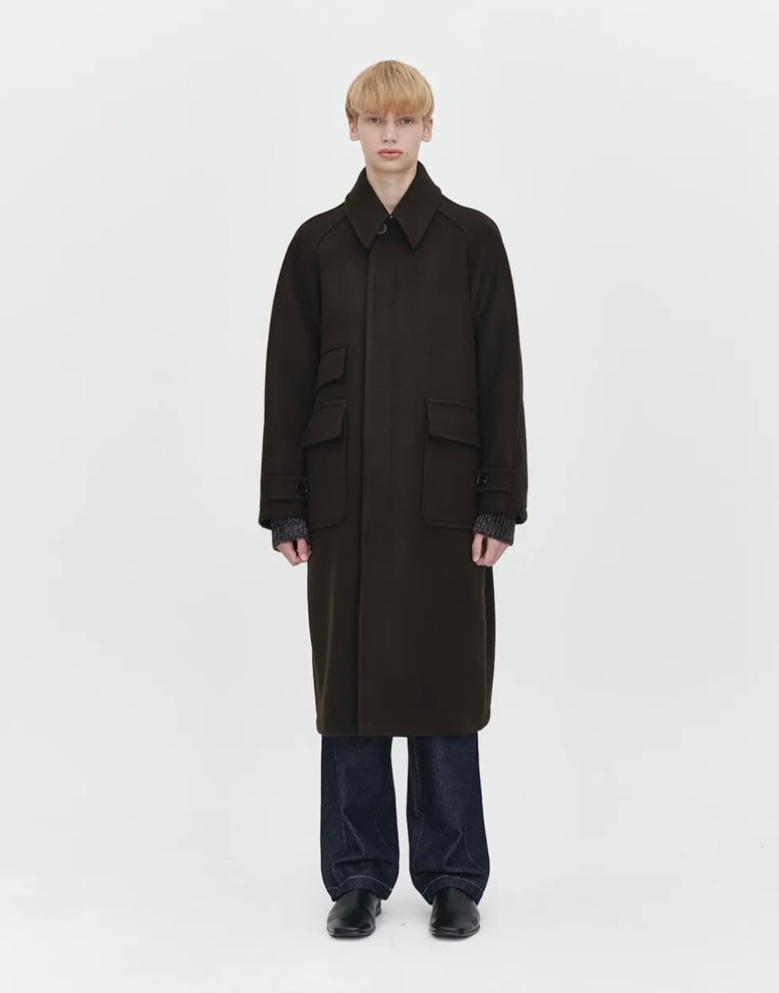 애프터프레이 투어리스트 발마칸 코트 브라운 L 상품이미지1