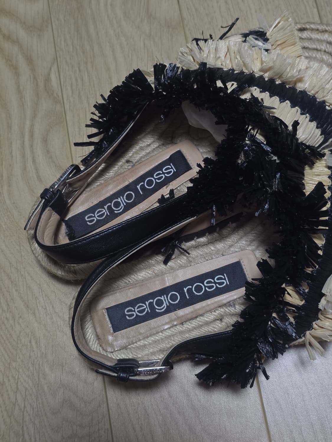 Sergio Rossi 에스파듀 샌들 36 상품이미지3