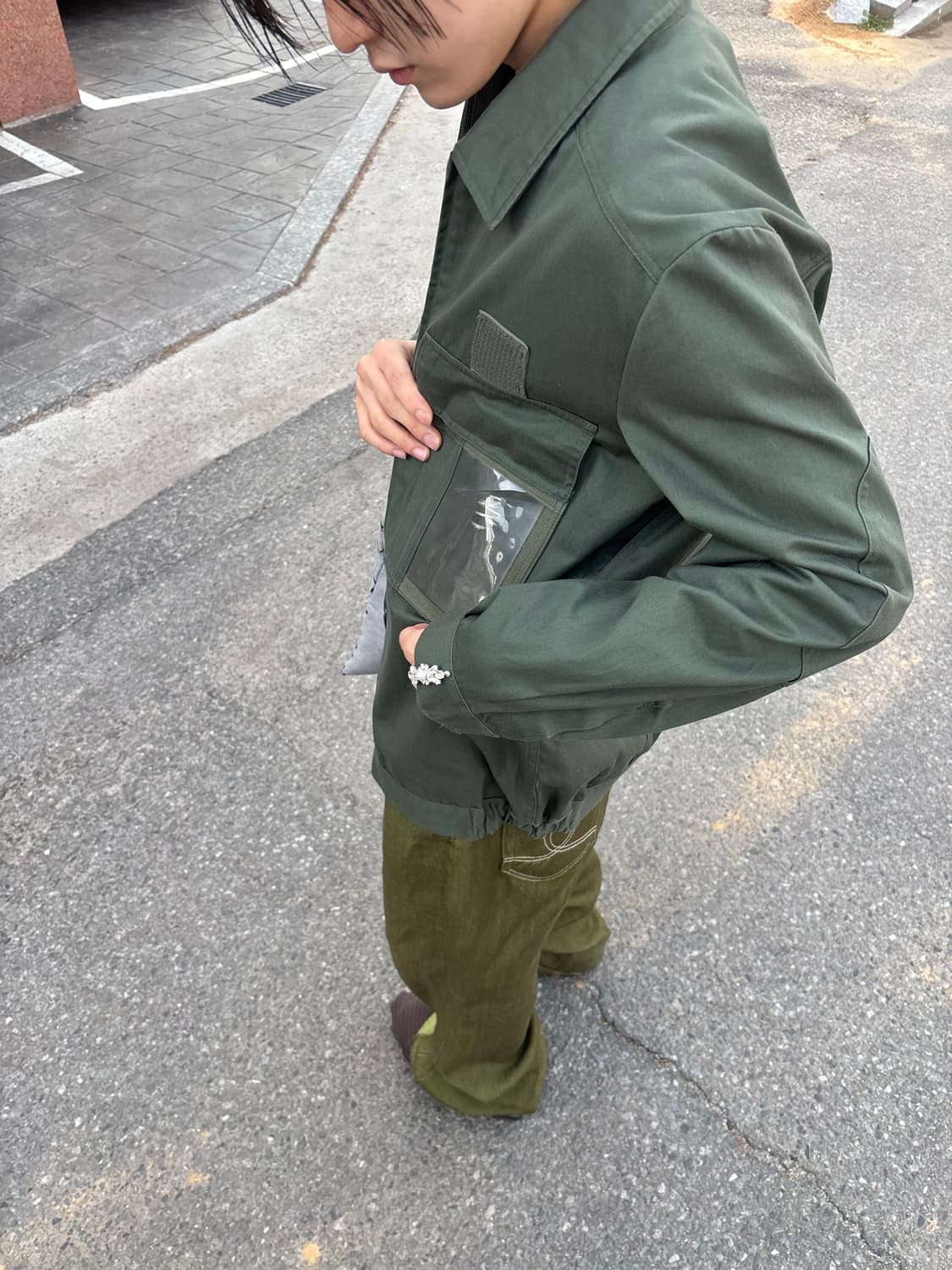 90s 프랑스군 밀리터리 워크 자켓 상품이미지1