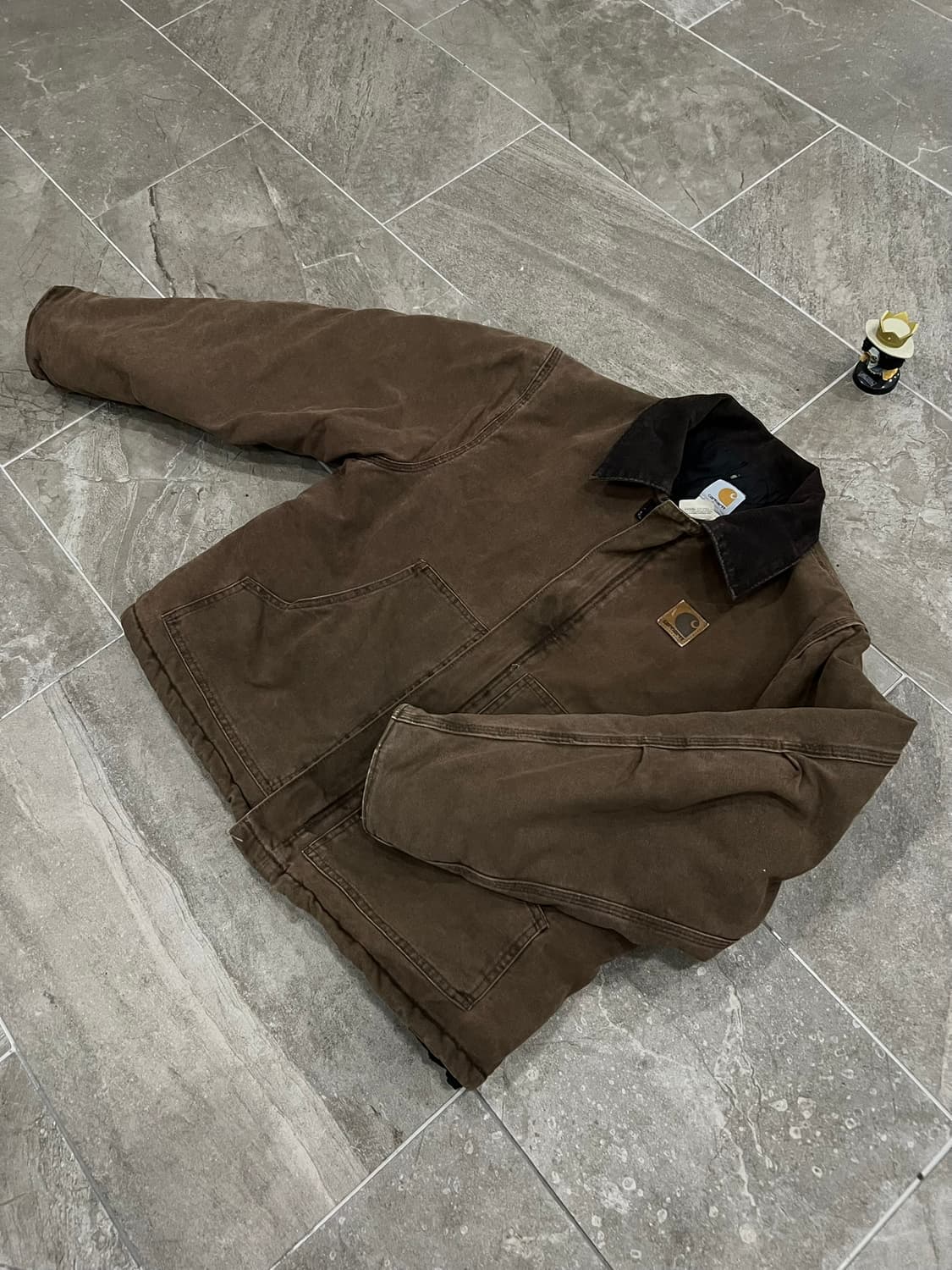 (XL)칼하트 덕 디트로이트 자켓 J22CHT 체스트넛 상품이미지7