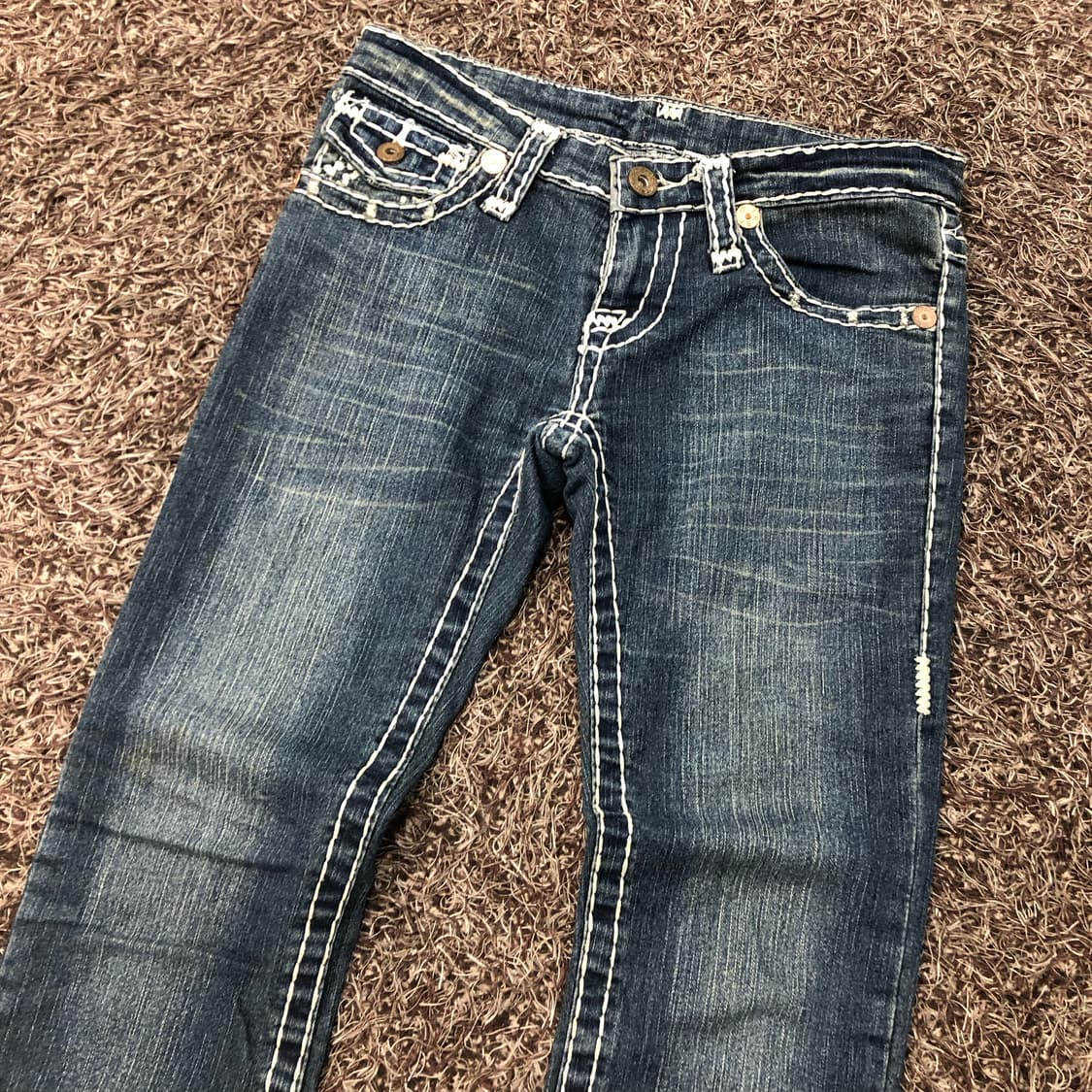 트루릴리전 조이 슈퍼티 부츠컷 데님 팬츠 상품이미지2