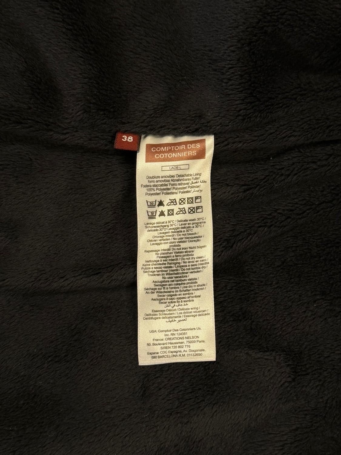 꼼또와 꼼또니에 시어링 자켓 55 상품이미지9