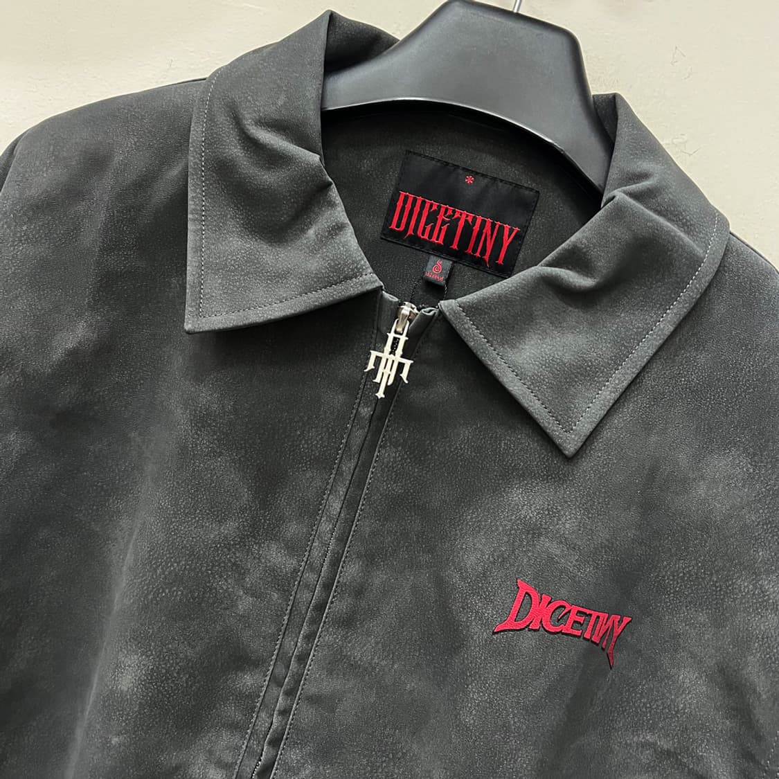 DICETINY 다이스티니 오버 블루종 레더 자켓 S~L 상품이미지4