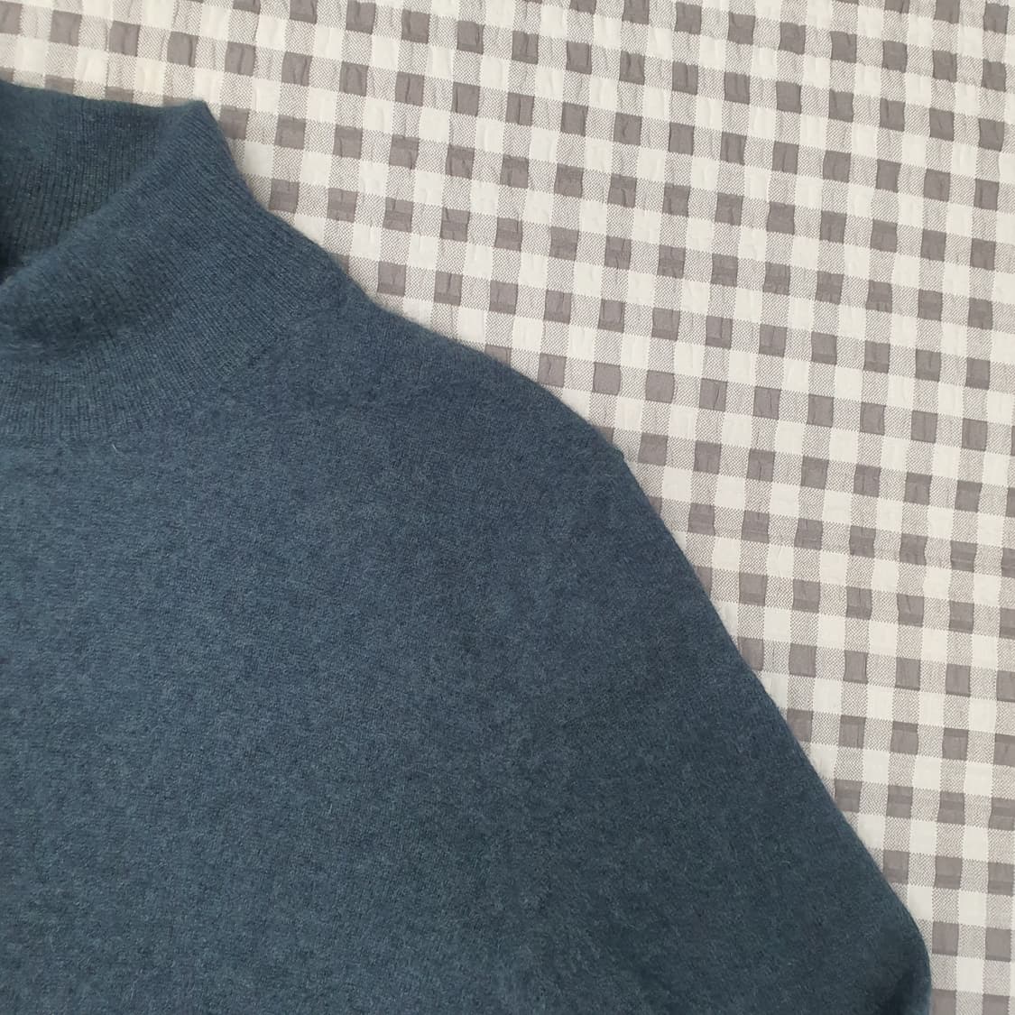 갤럭시 캐시미어100 하이넥 니트 남자95 상품이미지3